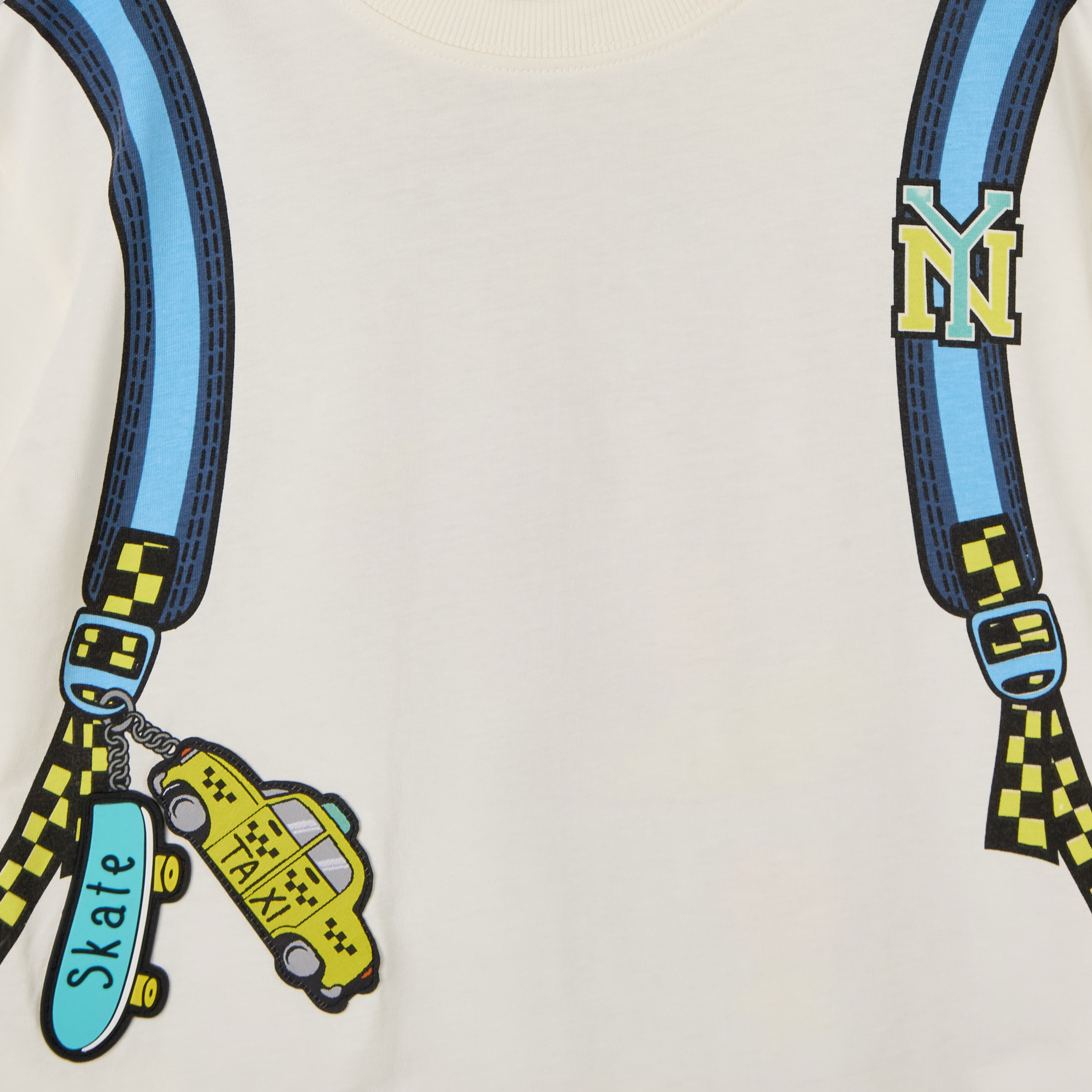 Juniors Crew Neck Short Sleeves T-shirt with Graphic Print-boys-clothing-tshirtsandpolos-image-4