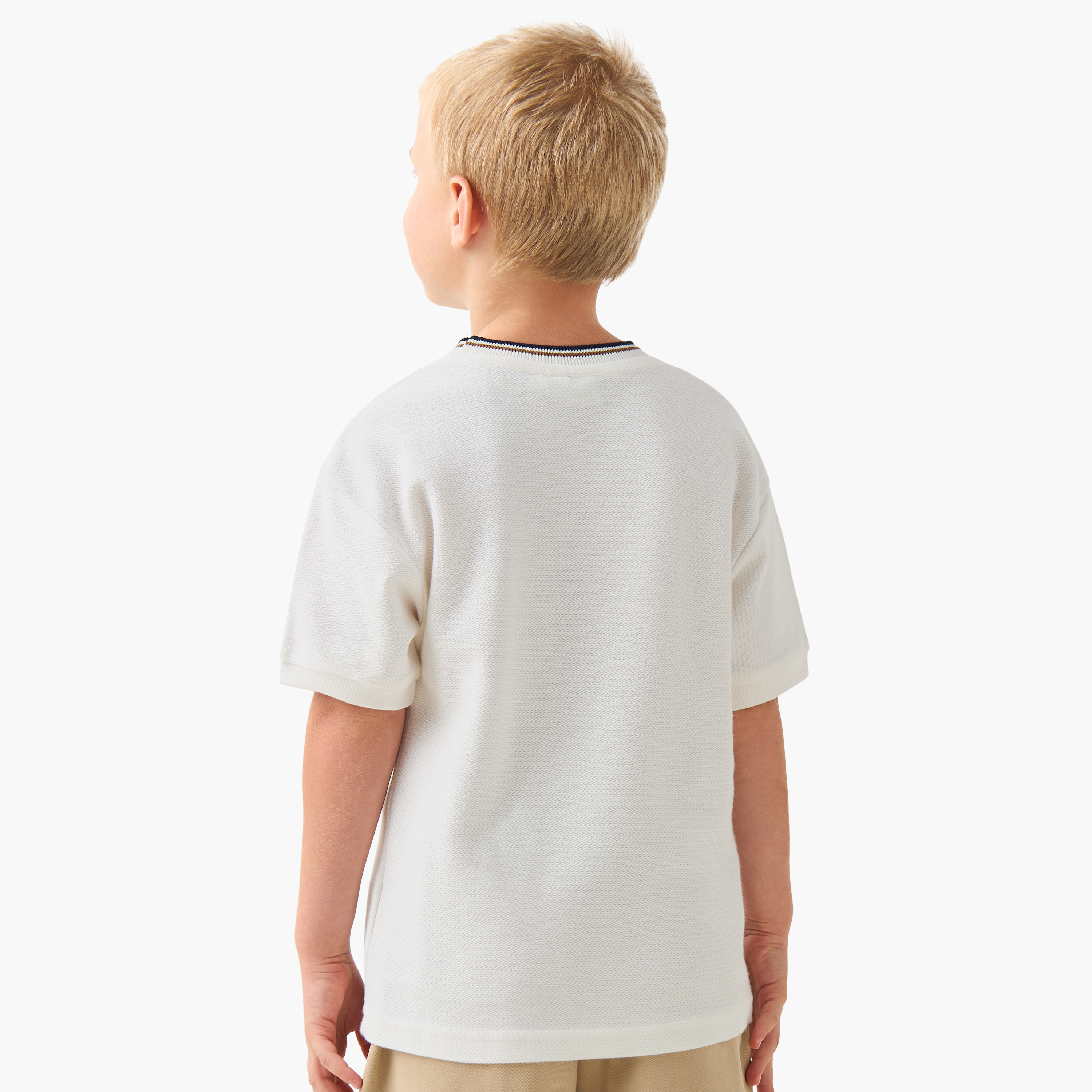 Juniors Crew Neck Short Sleeves T-shirt with Pocket-boys-clothing-tshirtsandpolos-image-5