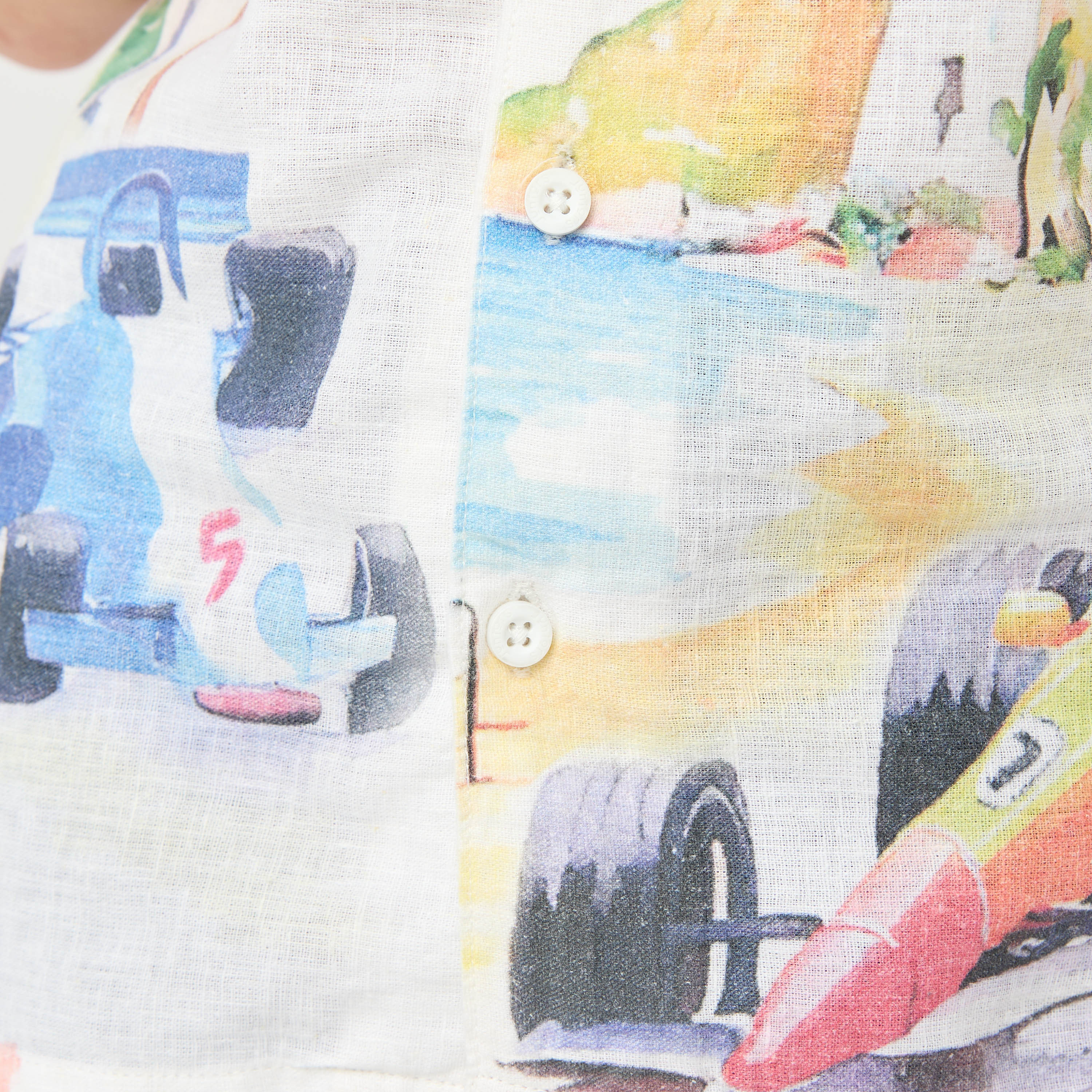 Juniors Short Sleeves Shirt with Graphic Print-boys-clothing-shirts-image-5