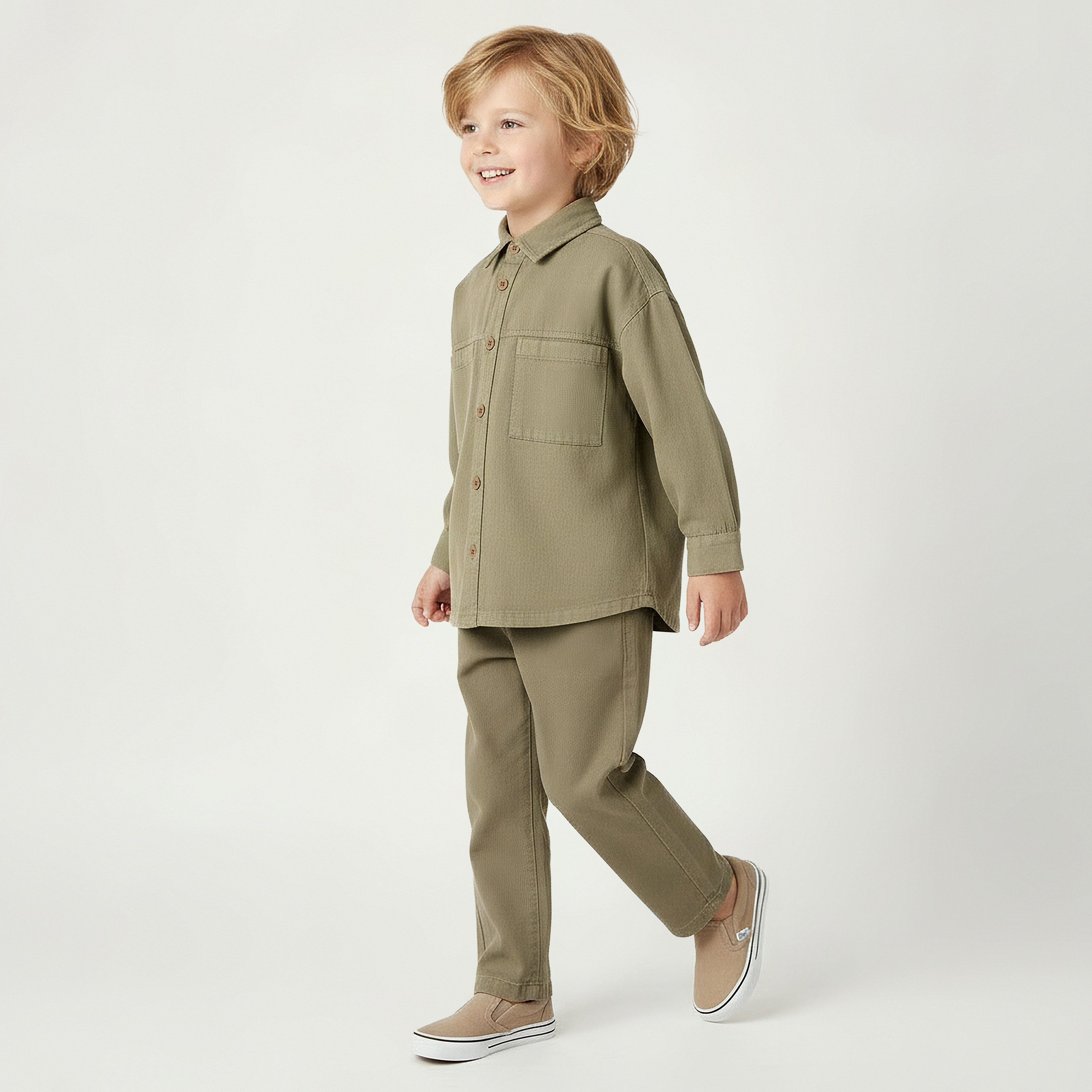 Juniors Long Sleeve Shirt with Pockets-boys-clothing-shirts-image-5