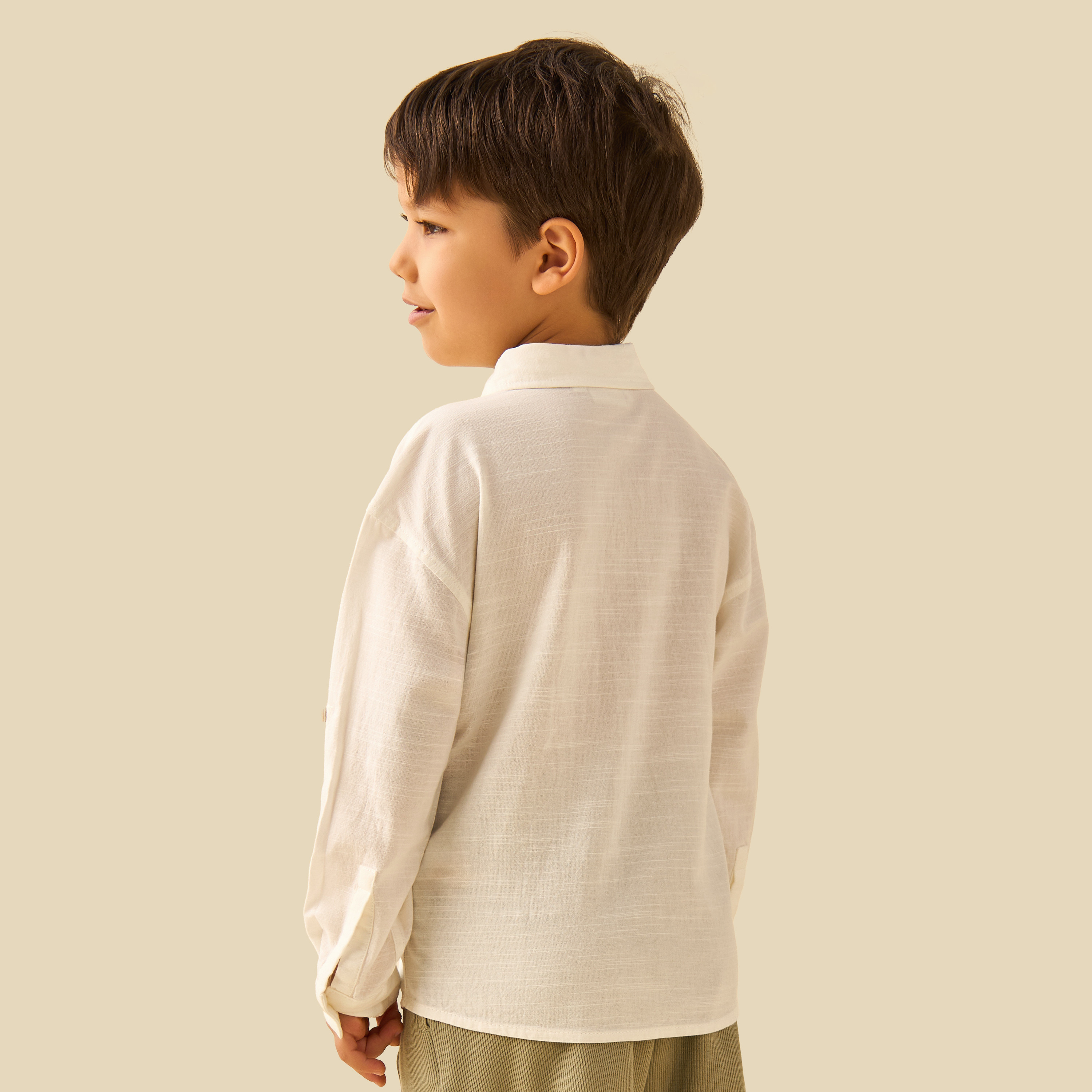 Juniors Long Sleeves Shirt with Palm Tree Embroidery-boys-clothing-shirts-image-3