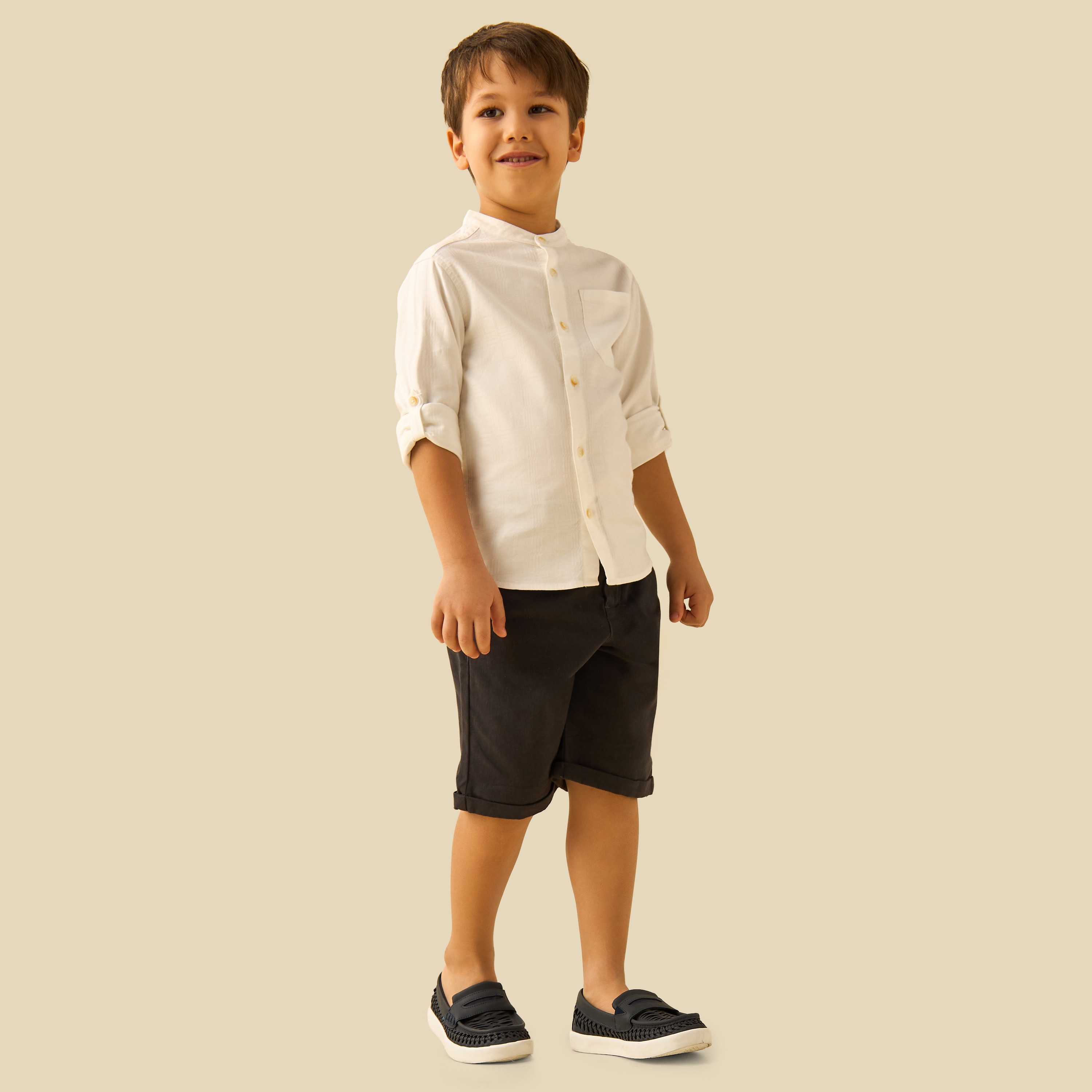 Juniors Long Sleeves Shirt with Pockets-boys-clothing-shirts-image-2