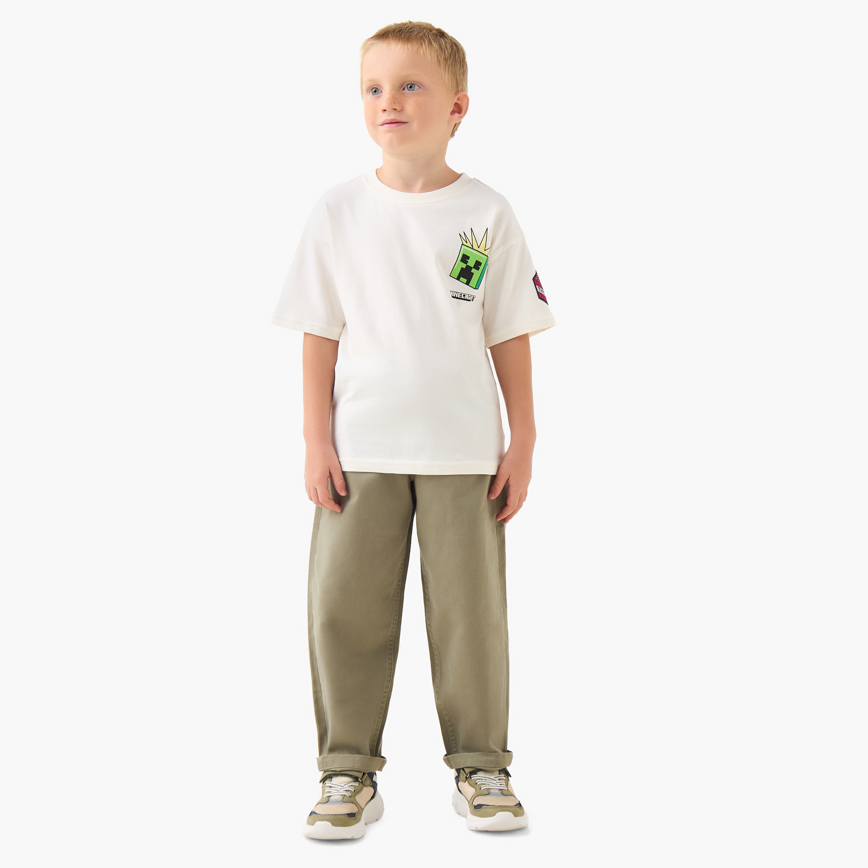 بنطلون بقصّة فضفاضة وخصر مطاطي من جونيورز-boys-clothing-bottoms-trousers-image-4