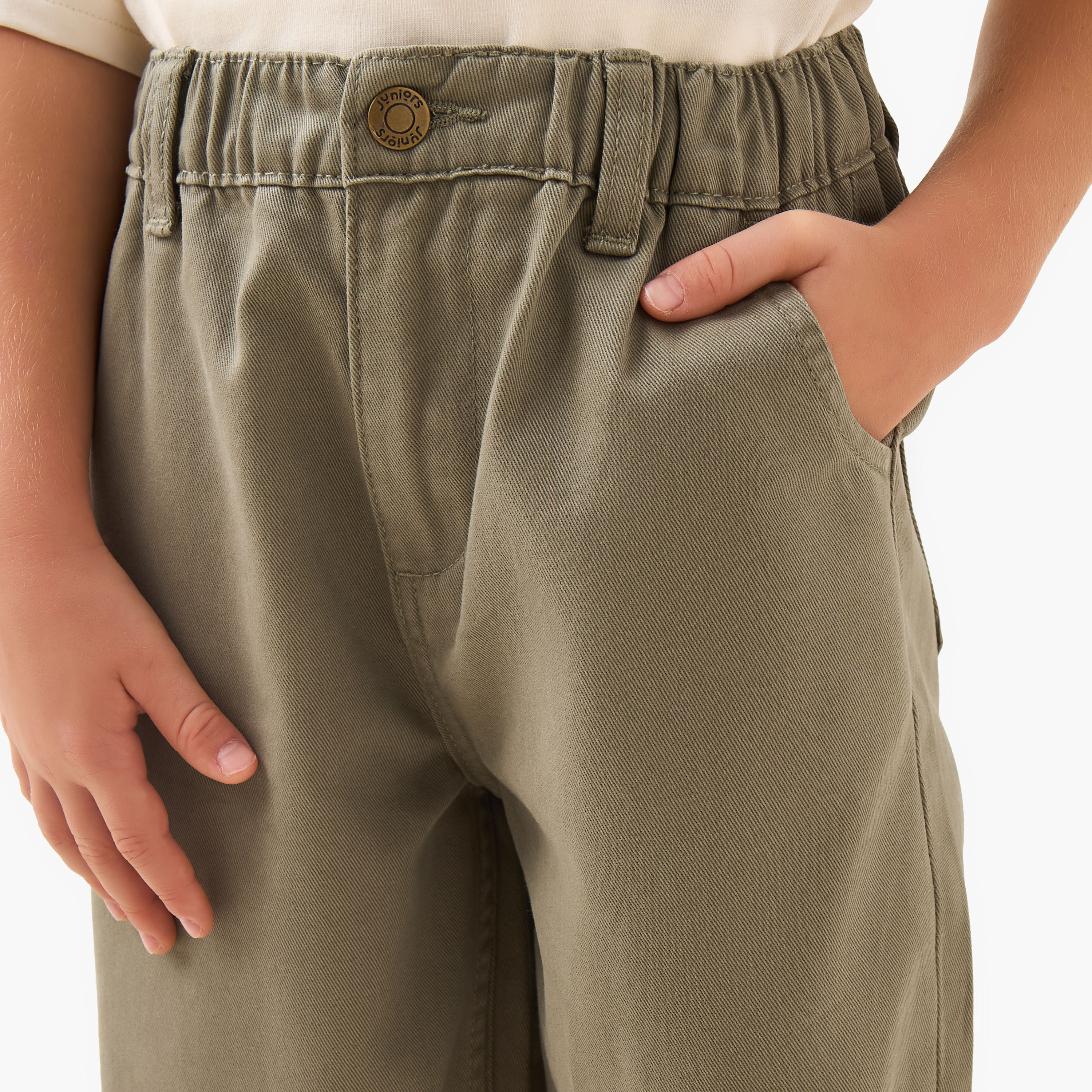 بنطلون بقصّة فضفاضة وخصر مطاطي من جونيورز-boys-clothing-bottoms-trousers-image-2
