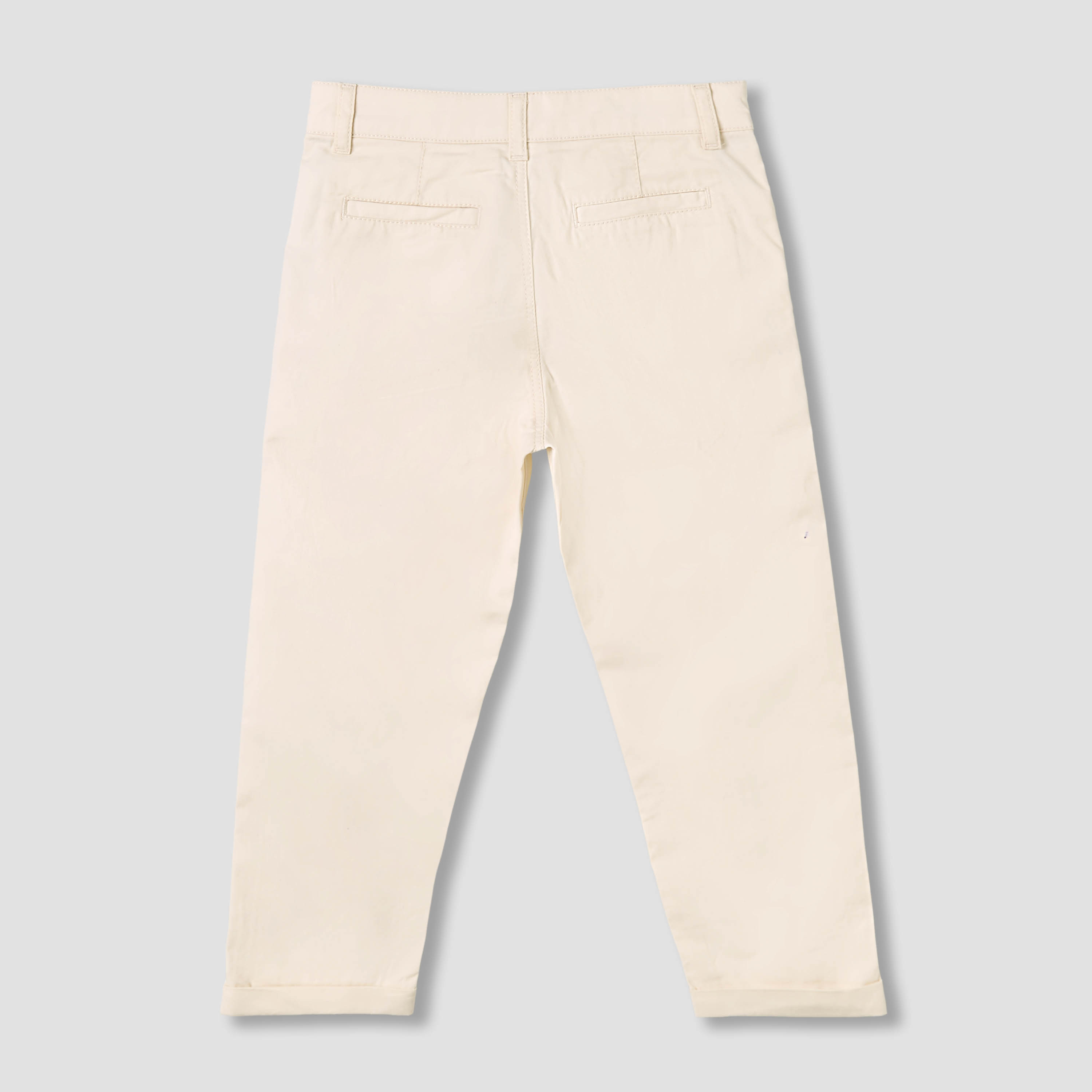 Juniors Button Waist Trousers with Pockets-boys-clothing-bottoms-trousers-image-3