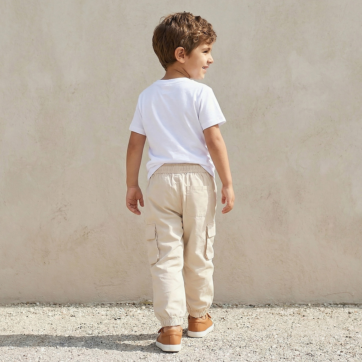 Juniors Trousers with Pockets, Drawstring Waist-boys-clothing-bottoms-trousers-image-3