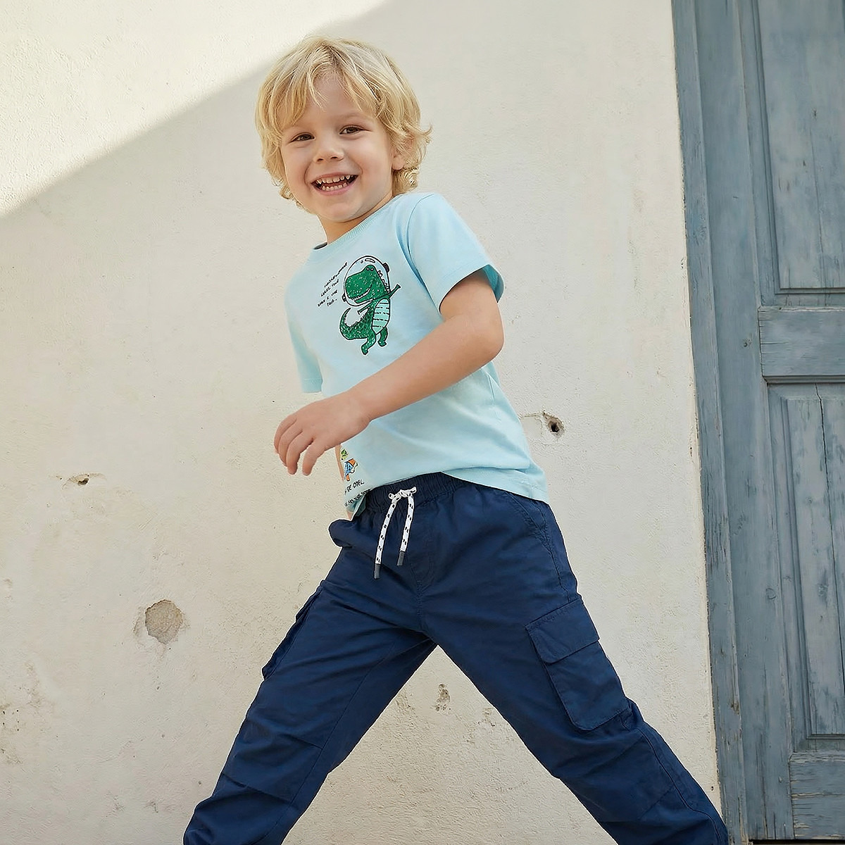 Juniors Trousers with Pockets, Drawstring Waist-boys-clothing-bottoms-trousers-image-5