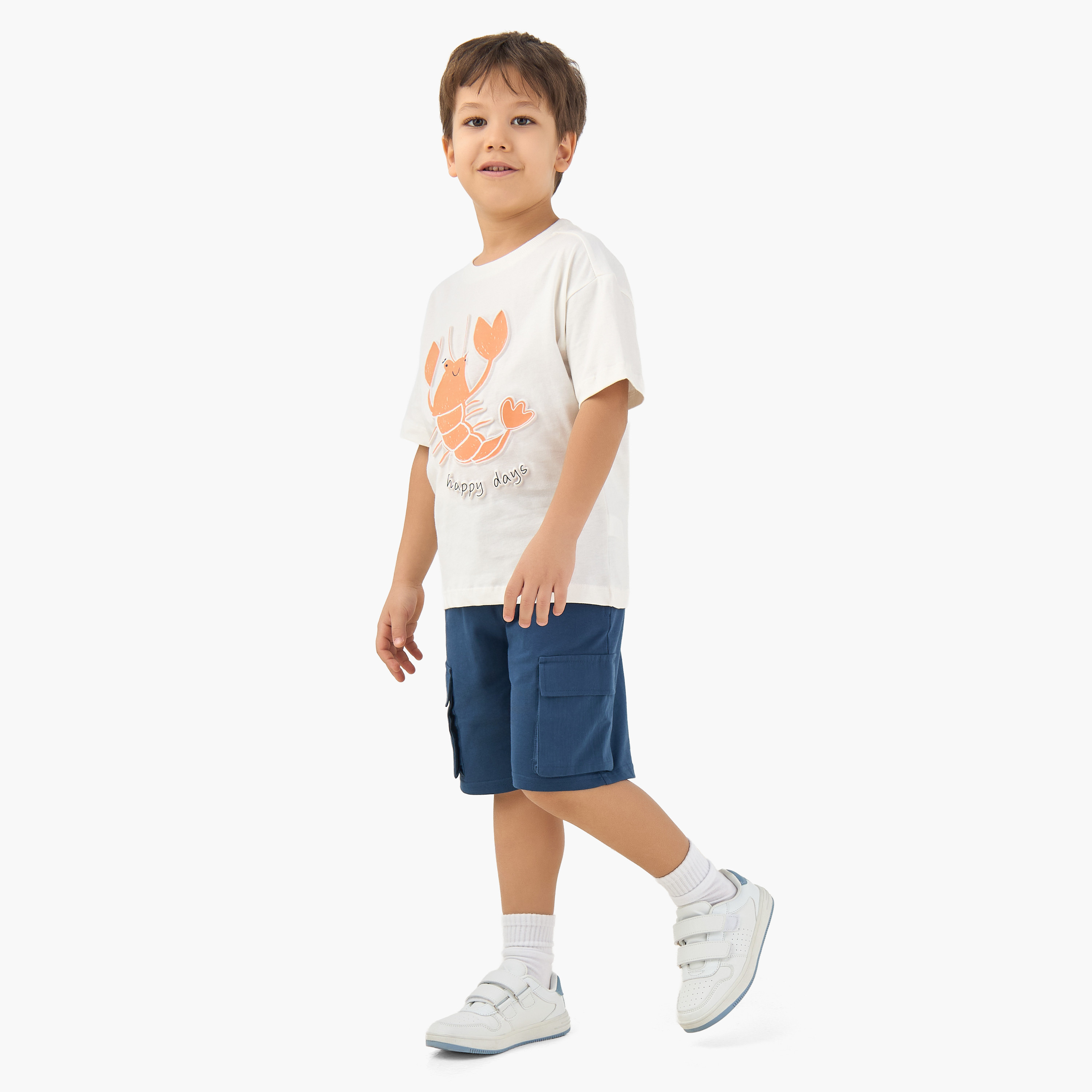 Juniors Drawstring Waist Shorts with Cargo Pockets-boys-clothing-bottoms-shorts-image-2