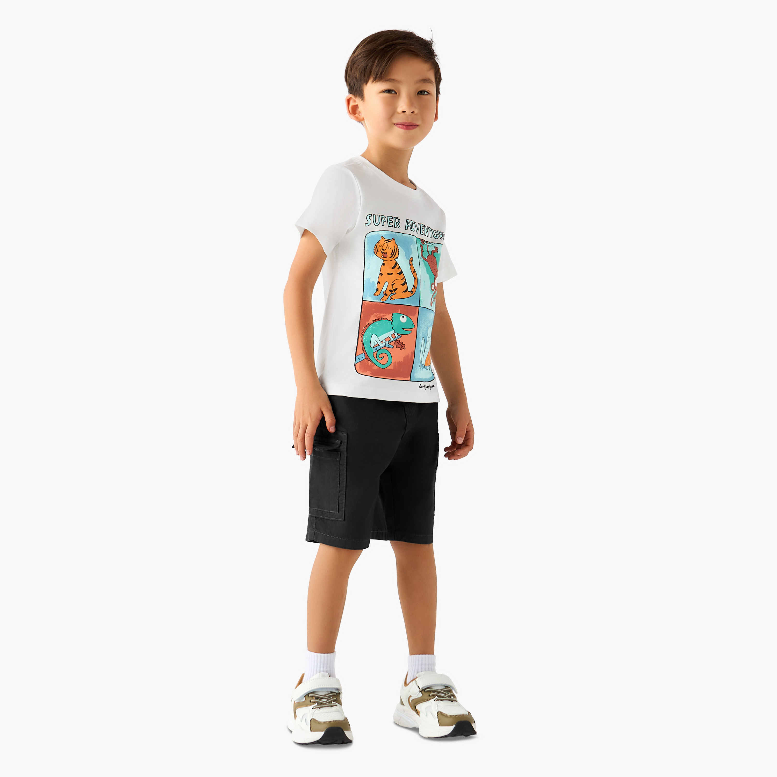 شورت كارجو بجيوب من جونيورز-boys-clothing-bottoms-shorts-image-4