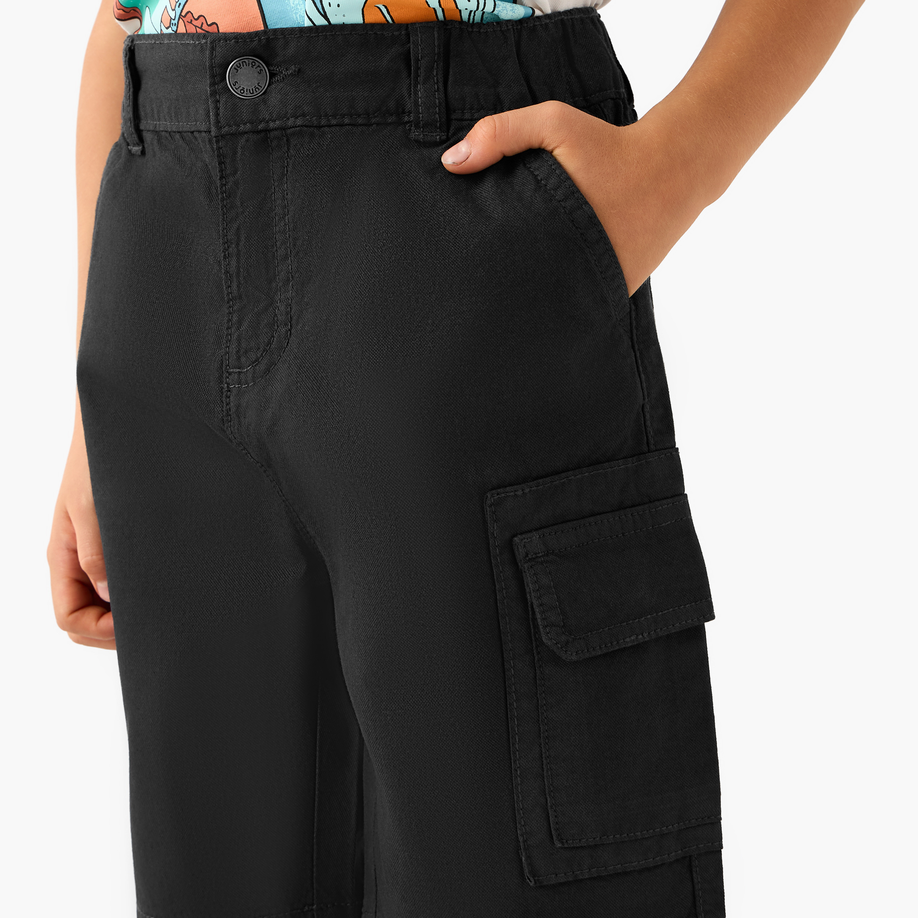 شورت كارجو بجيوب من جونيورز-boys-clothing-bottoms-shorts-image-2