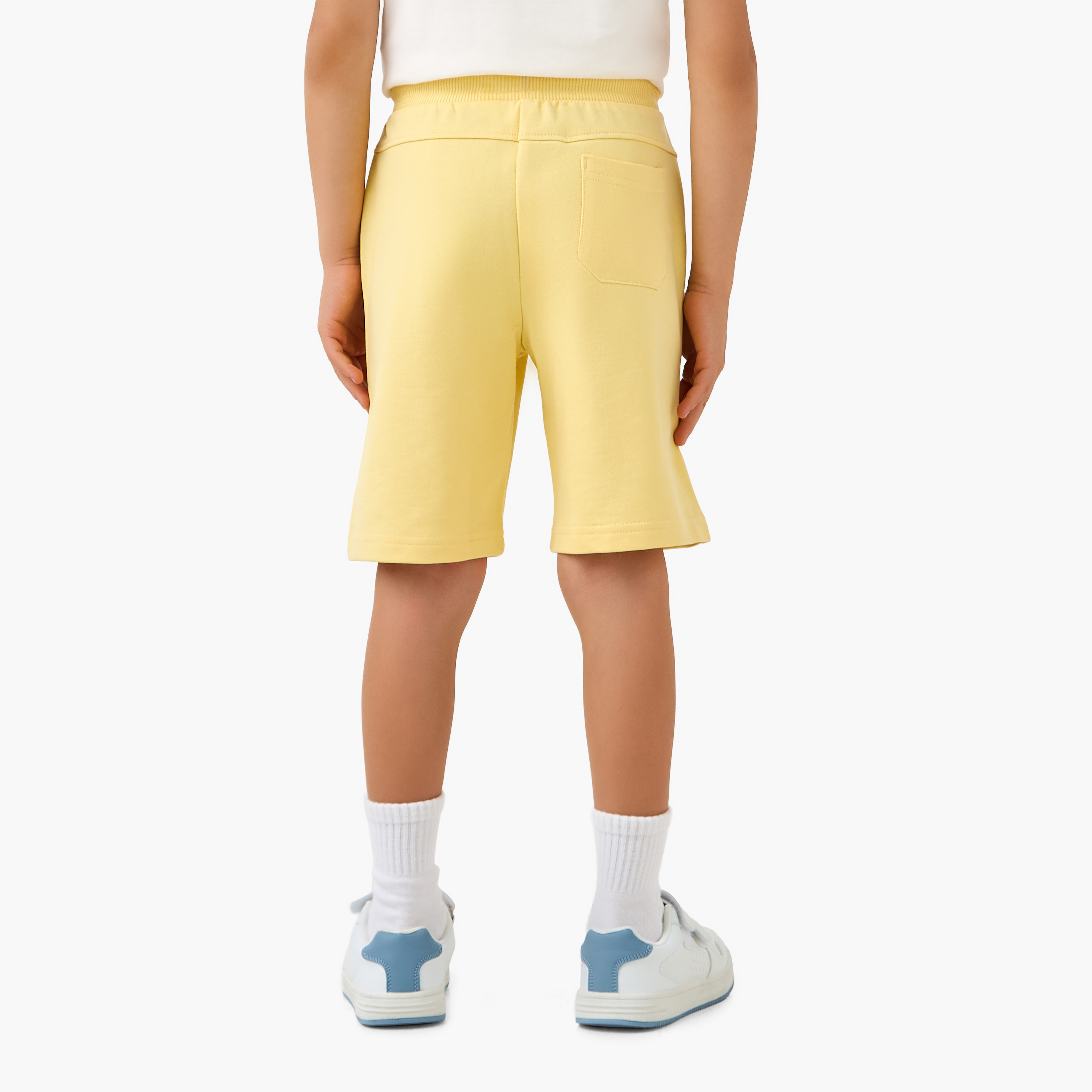 Juniors Drawstring Waist Shorts with Pockets-boys-clothing-bottoms-shorts-image-3