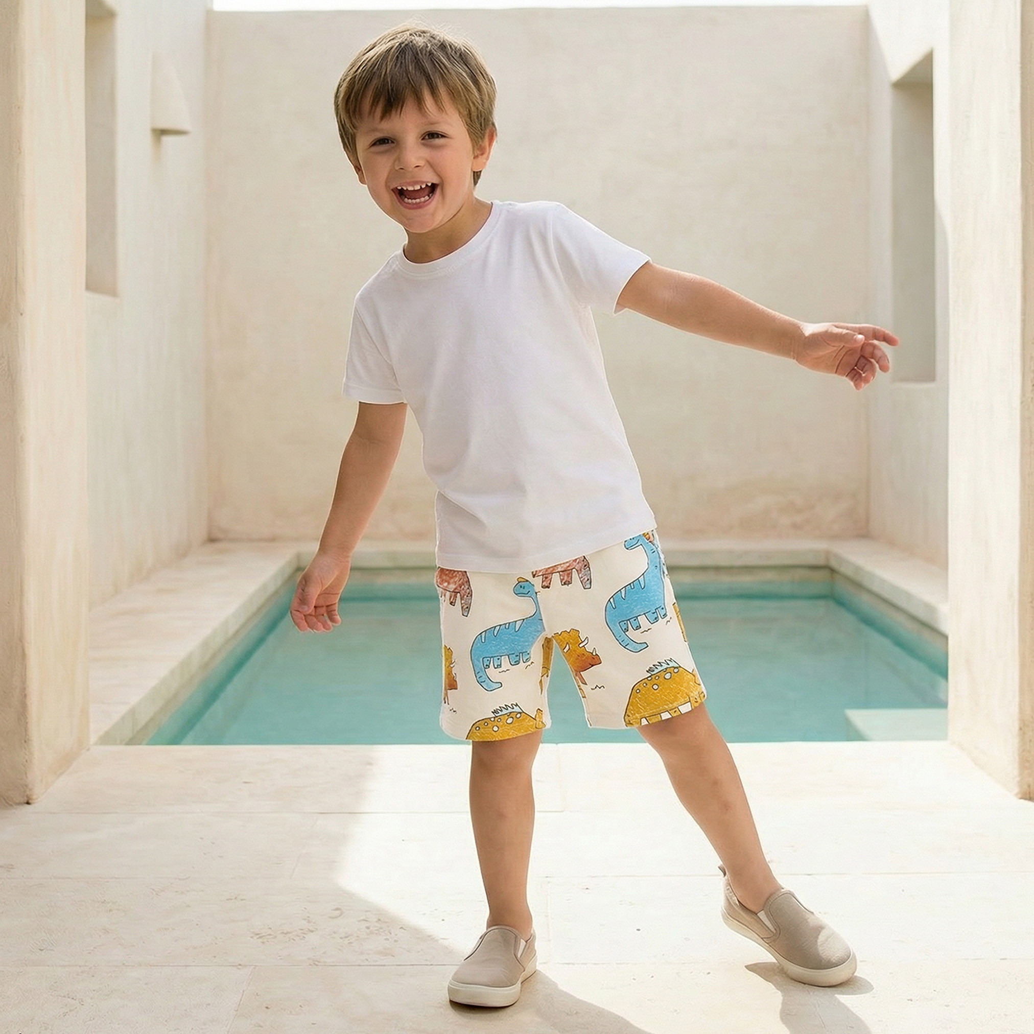 شورت بطبعات مركبات ورباط خصر من جونيورز-boys-clothing-bottoms-shorts-image-1