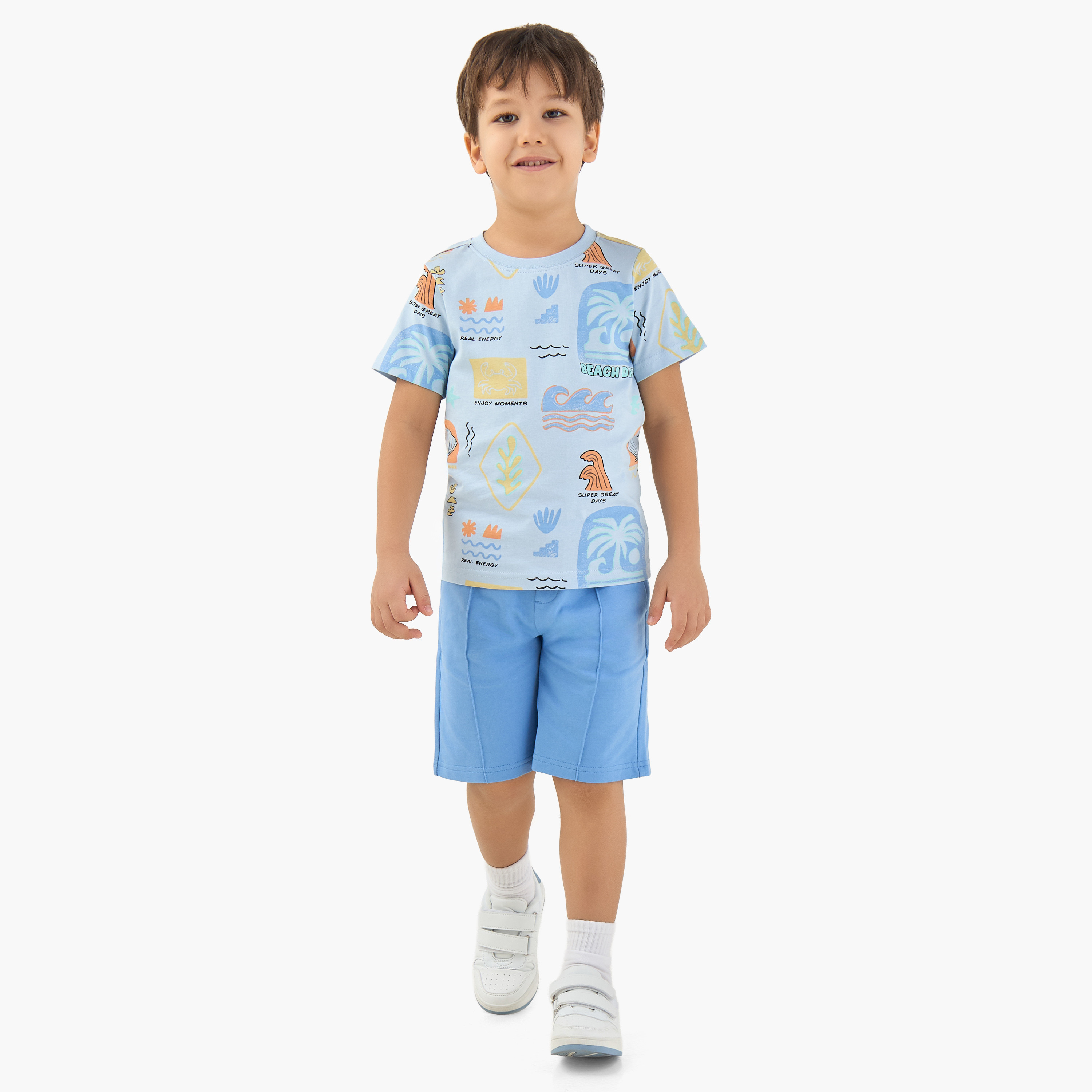 شورت برباط إغلاق وجيوب من جونيورز-boys-clothing-bottoms-shorts-image-4
