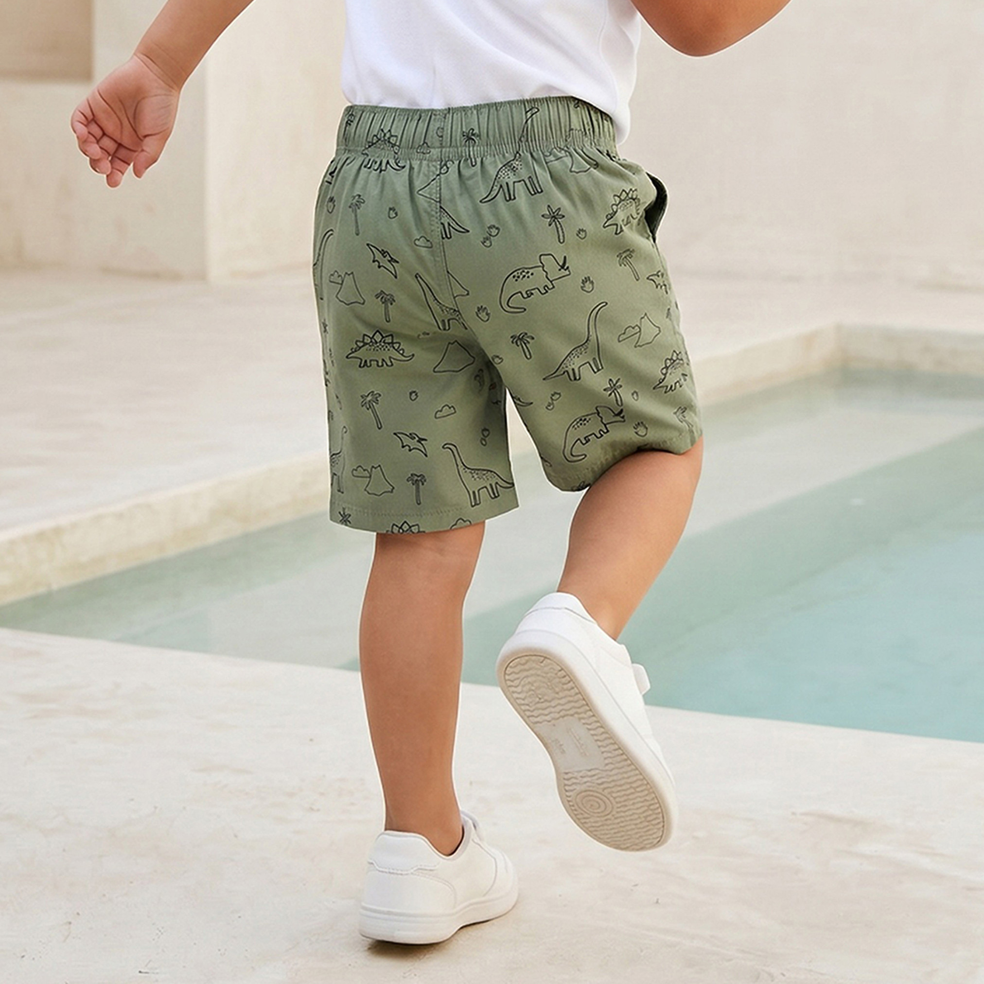 Pack of 2 Juniors Drawstring Waist Shorts with Pockets-boys-clothing-bottoms-shorts-image-3
