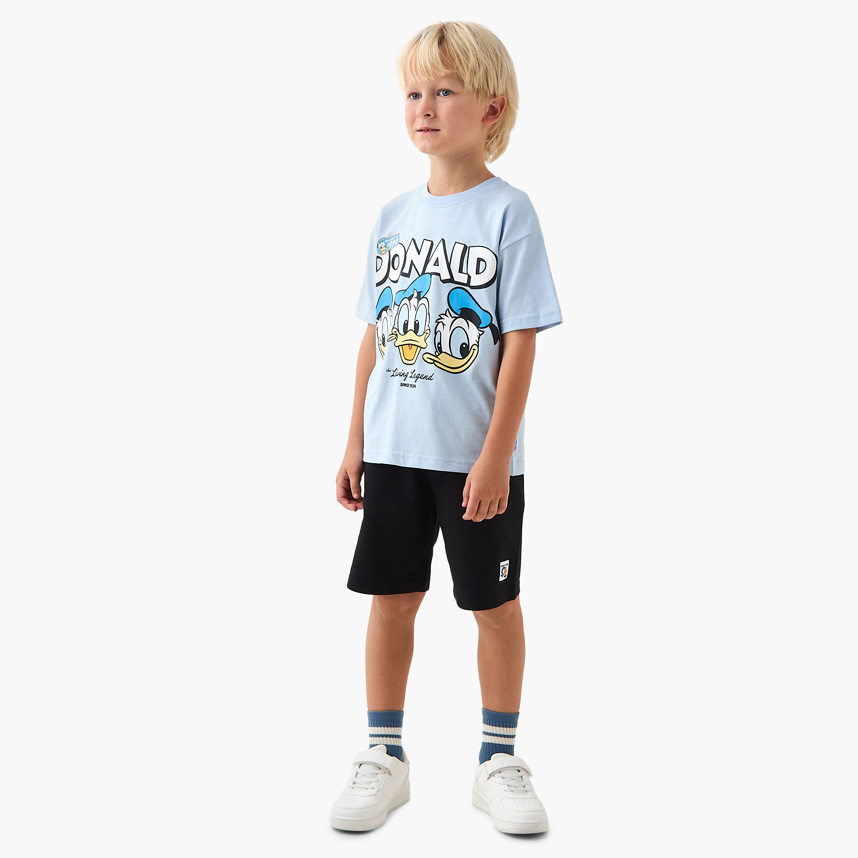 Juniors Drawstring Waist Shorts with Pockets-boys-clothing-bottoms-shorts-image-2