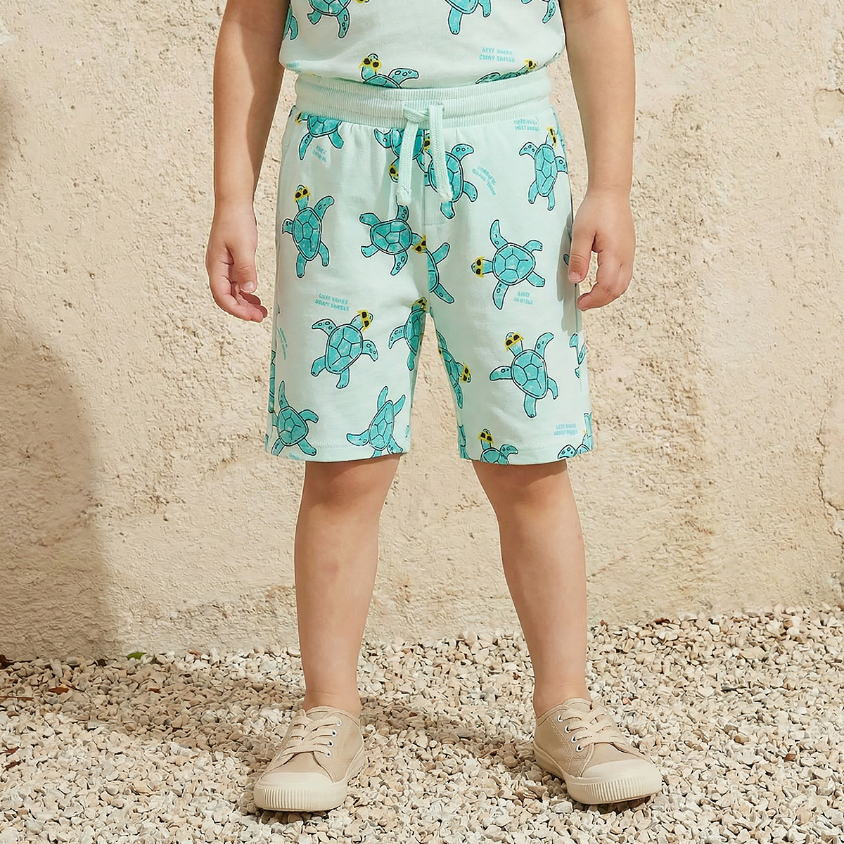 شورت طول الركبة برباط خصر مع جيوب من جونيورز-boys-clothing-bottoms-shorts-image-5