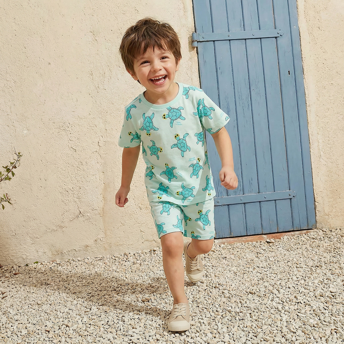 شورت طول الركبة برباط خصر مع جيوب من جونيورز-boys-clothing-bottoms-shorts-image-4
