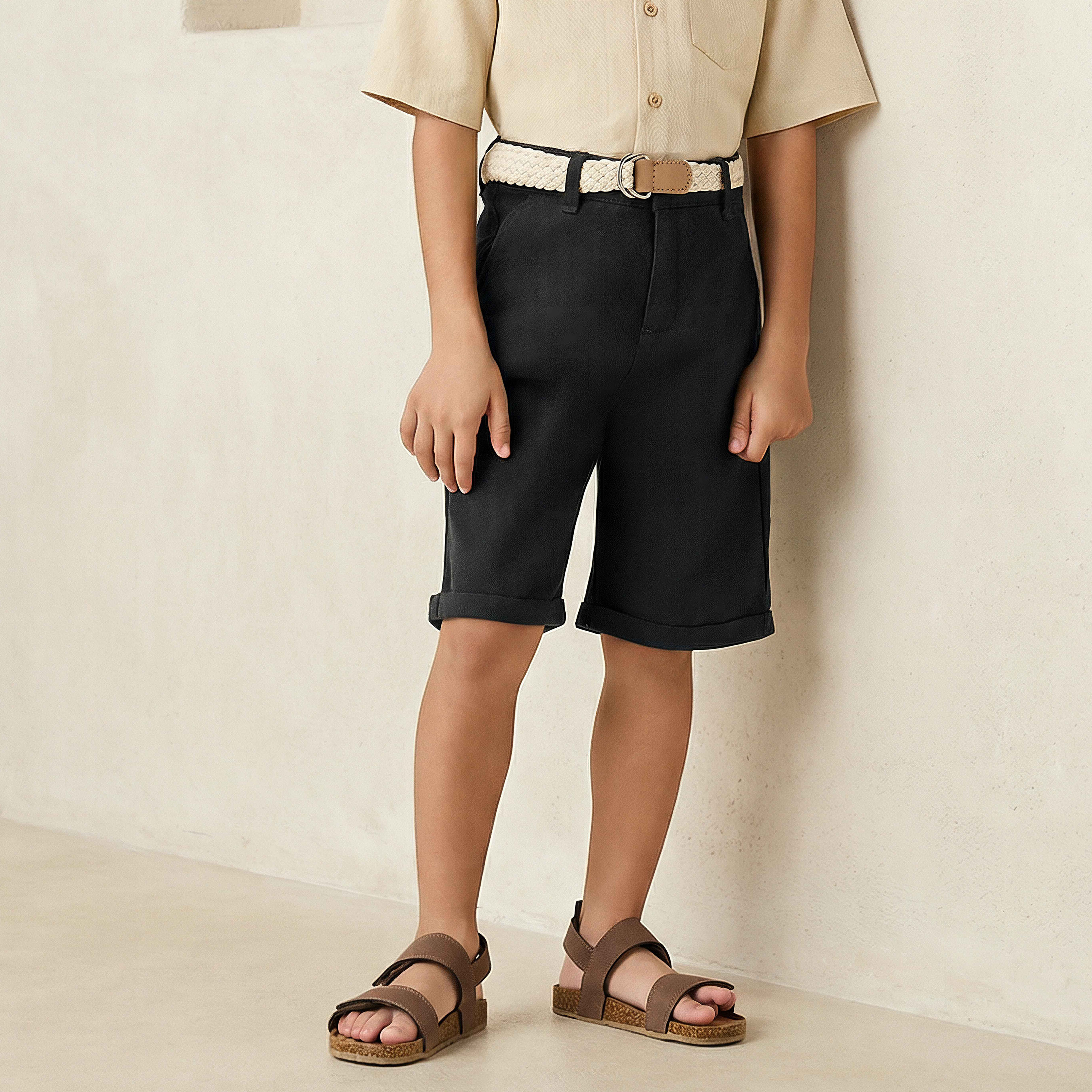 شورت بحزام وخصر بأزرار من جونيورز-boys-clothing-bottoms-shorts-image-5