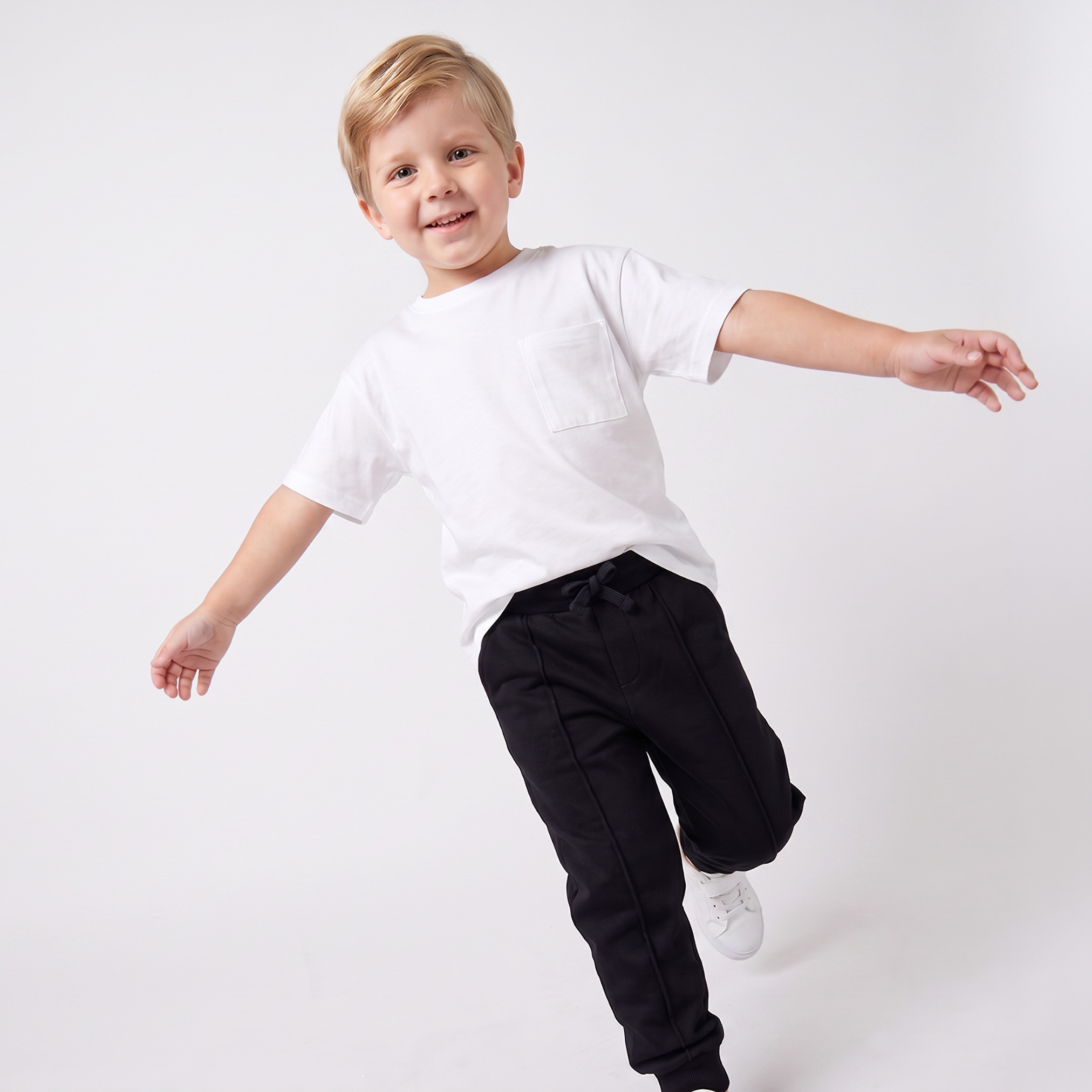 Juniors Drawstring Waist Joggers with Pockets-boys-clothing-bottoms-joggersandtrackpants-image-5