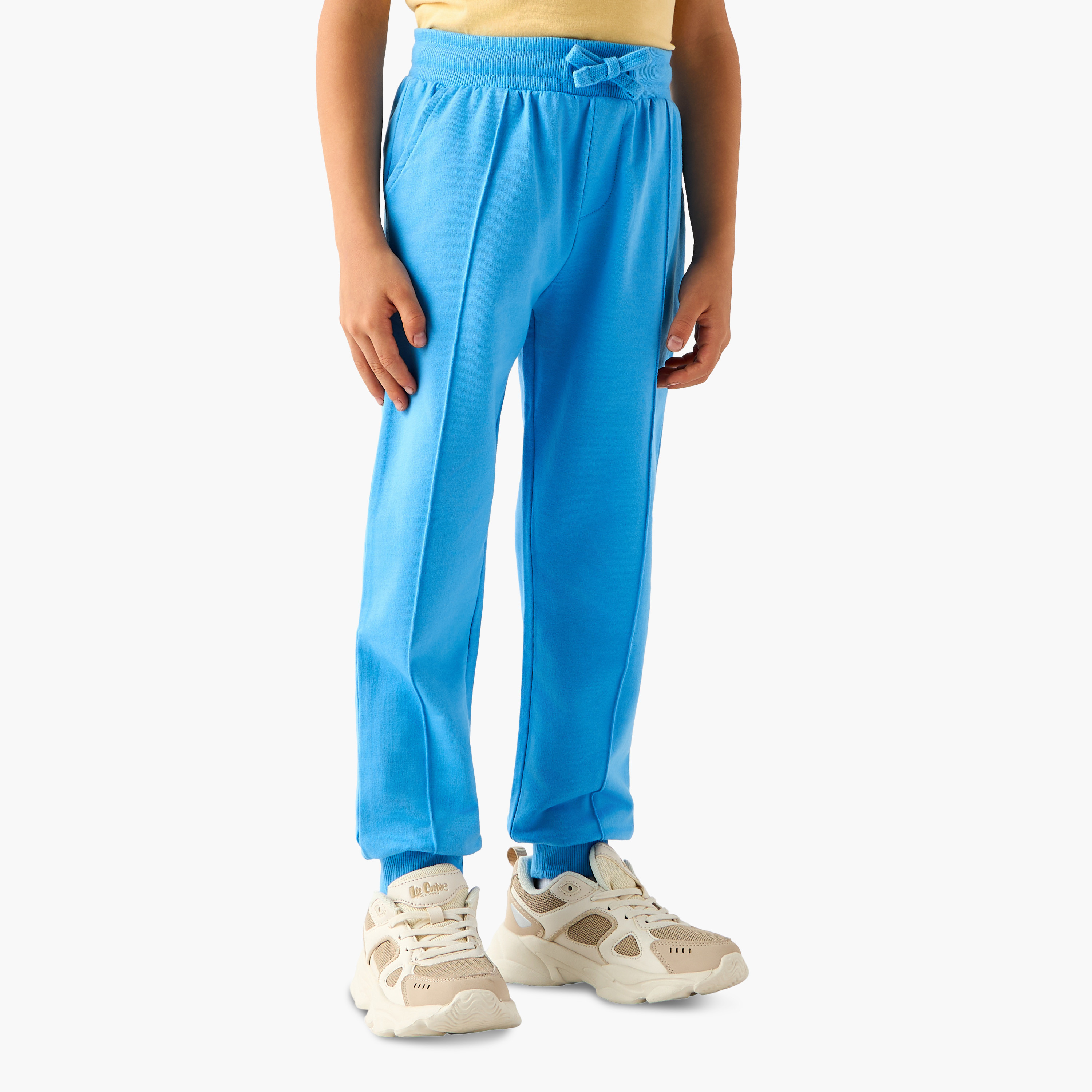Juniors Drawstring Waist Joggers with Pockets-boys-clothing-bottoms-joggersandtrackpants-image-1