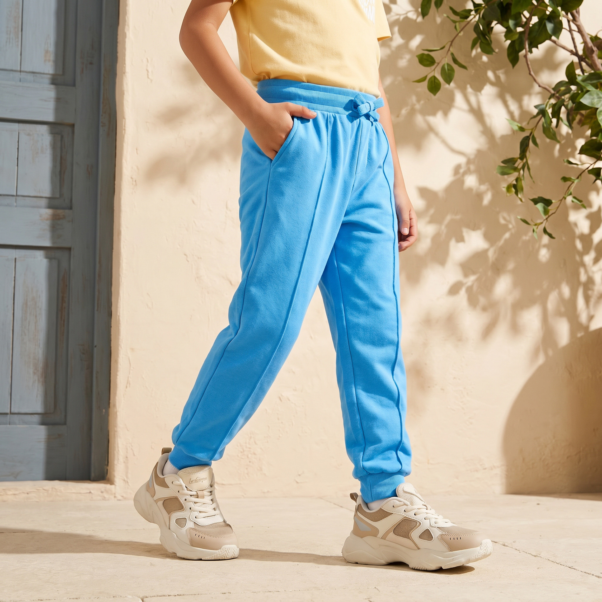 بنطلون رياضي برباط خصر وجيوب من جونيورز-boys-clothing-bottoms-joggersandtrackpants-image-1