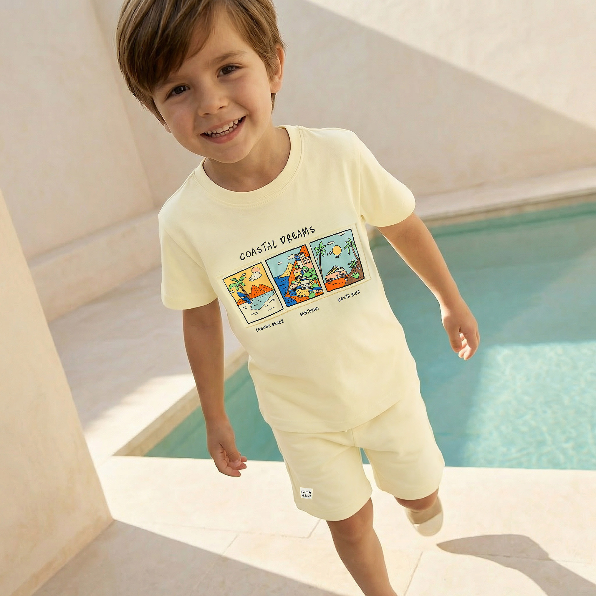 طقم من 3 - طقم تيشيرت بياقة ضيقة وأكمام قصيرة وطبعات متنوعة من جونيورز-boys-clothing-setsandcoords-image-9