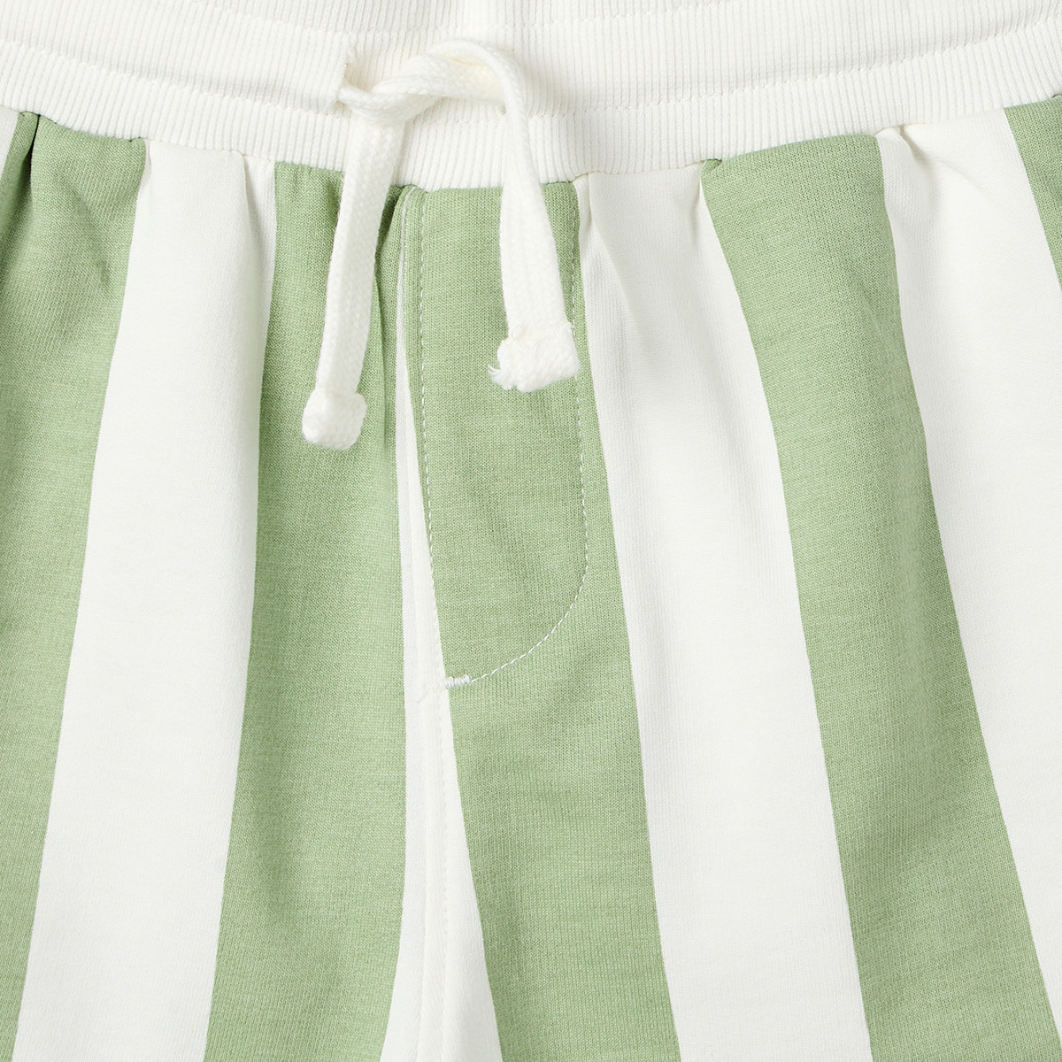 Juniors Crew Neck T-shirt and Shorts Set with Stripes-boys-clothing-setsandcoords-image-6