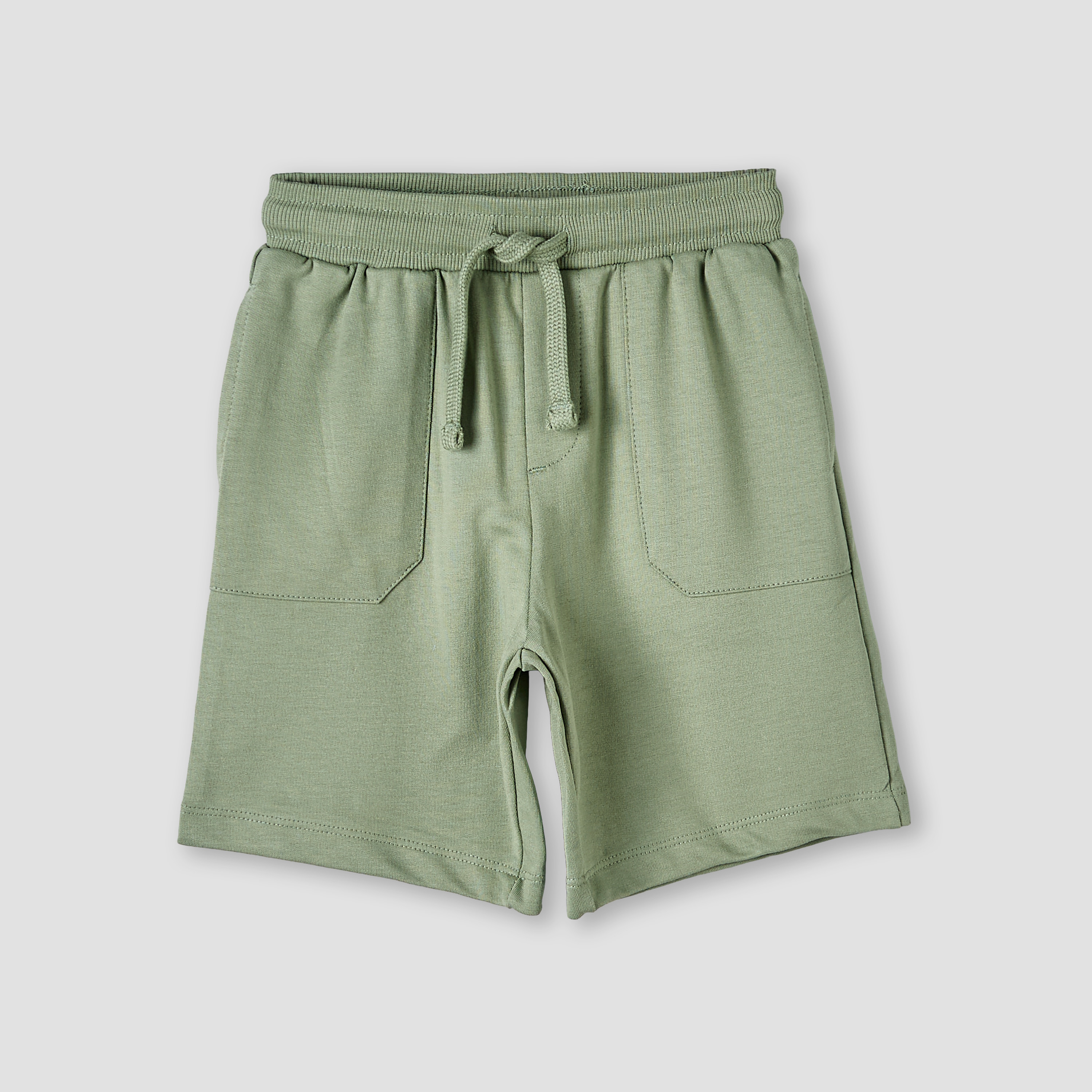 Juniors Crew Neck Short Sleeves T-shirt and Shorts Set with Embroidery-boys-clothing-setsandcoords-image-4