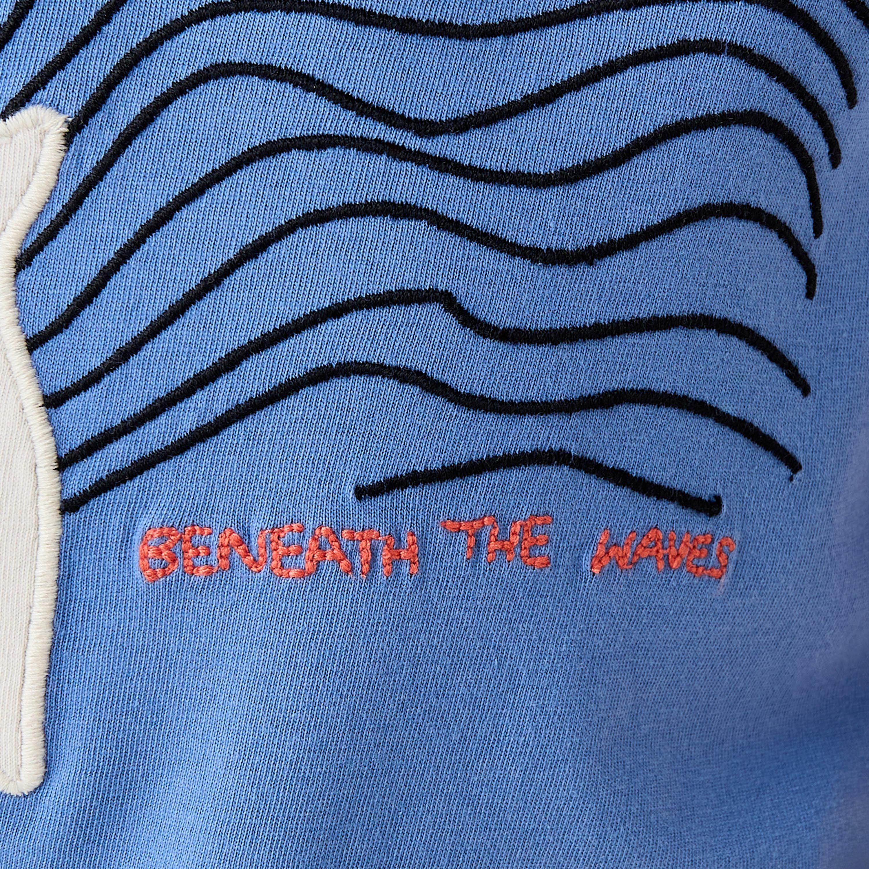 Juniors Crew Neck Short Sleeves T-shirt and Shorts Set with Embroidery-boys-clothing-setsandcoords-image-5