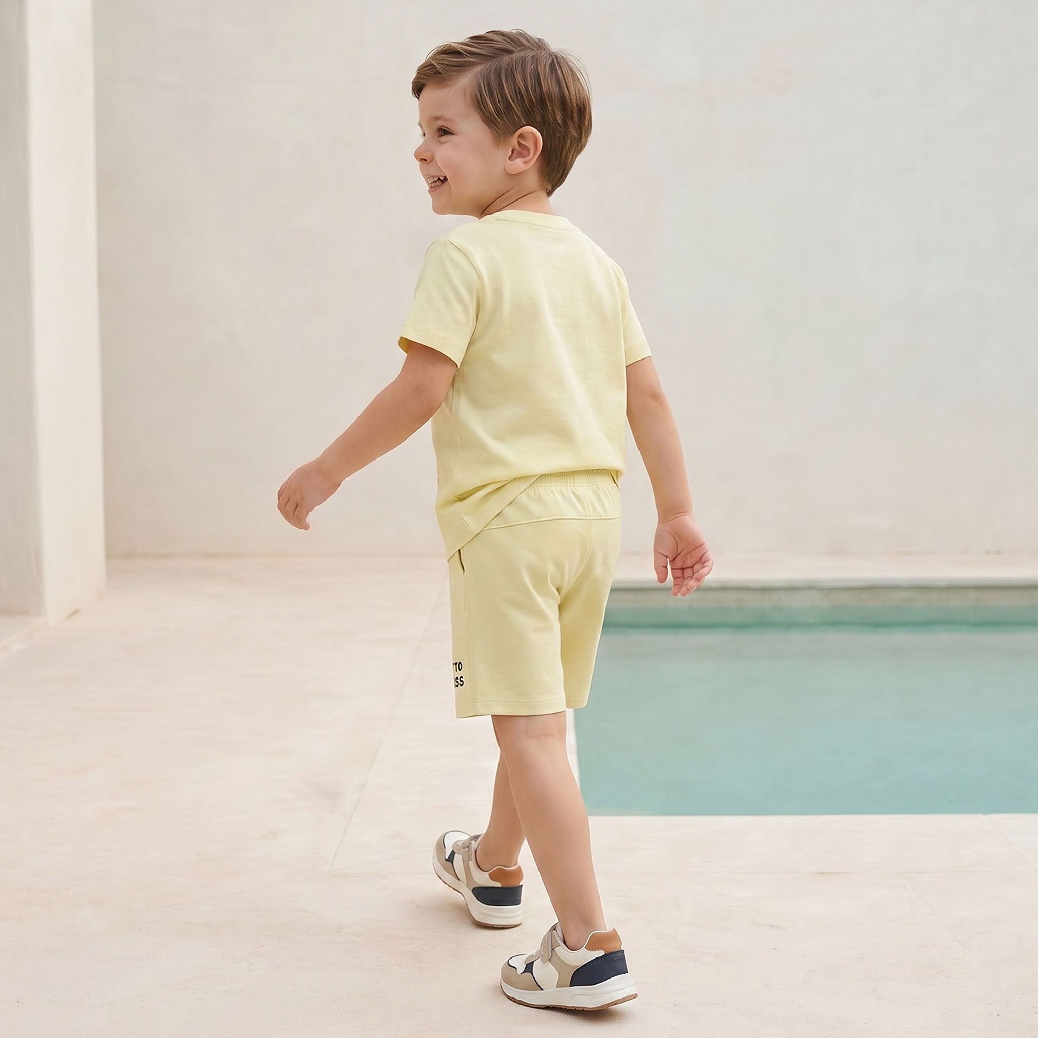 Set of 3 Juniors Crew Neck Short Sleeve T-shirt and Shorts Set with Assorted Print-boys-clothing-setsandcoords-image-5