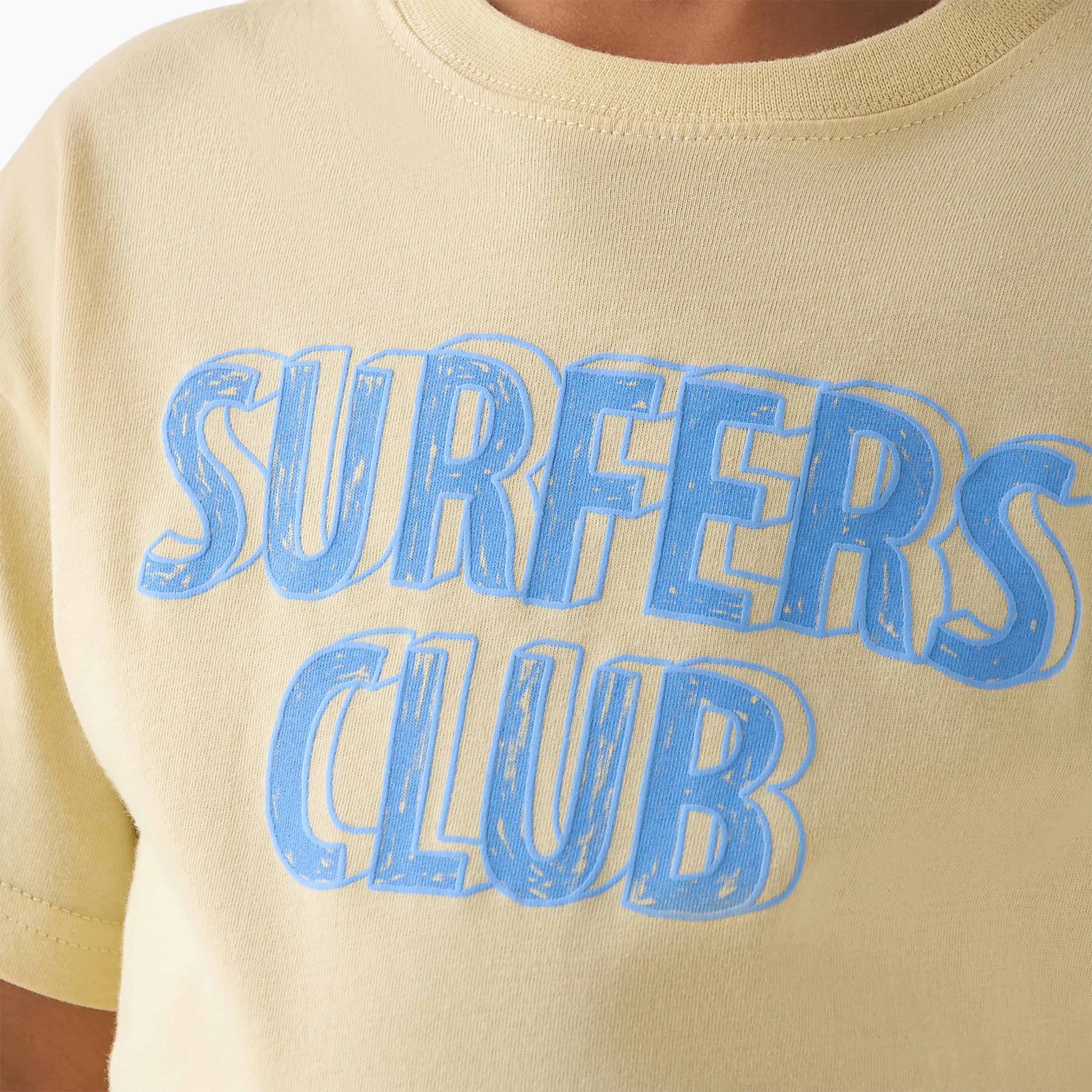 Set of 3 Juniors Crew Neck Short Sleeves T-shirt and Shorts Set with Vehicle Print-boys-clothing-setsandcoords-image-7