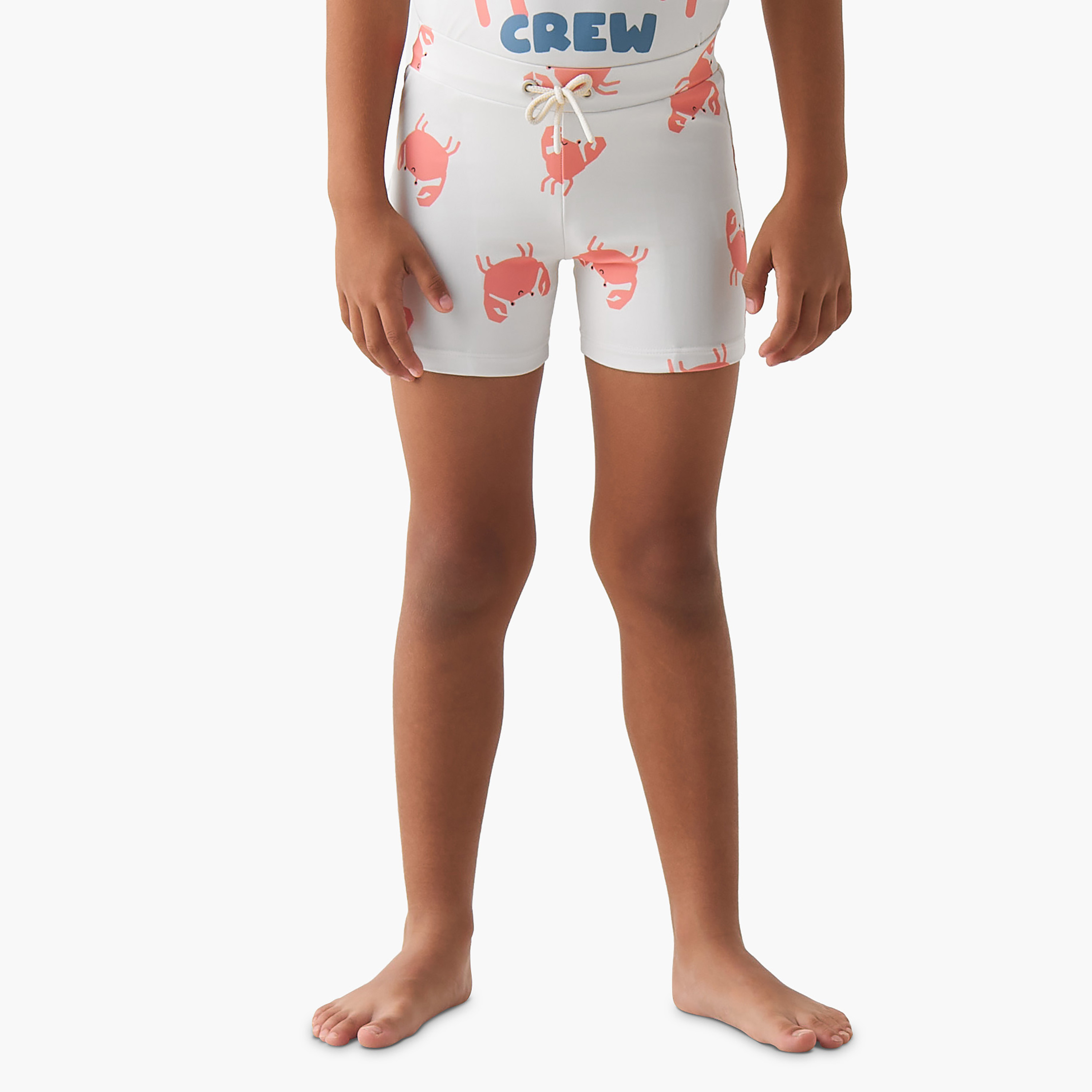 Juniors Boys Crab Print Rash Guard Set-boys-clothing-swimwear-image-3