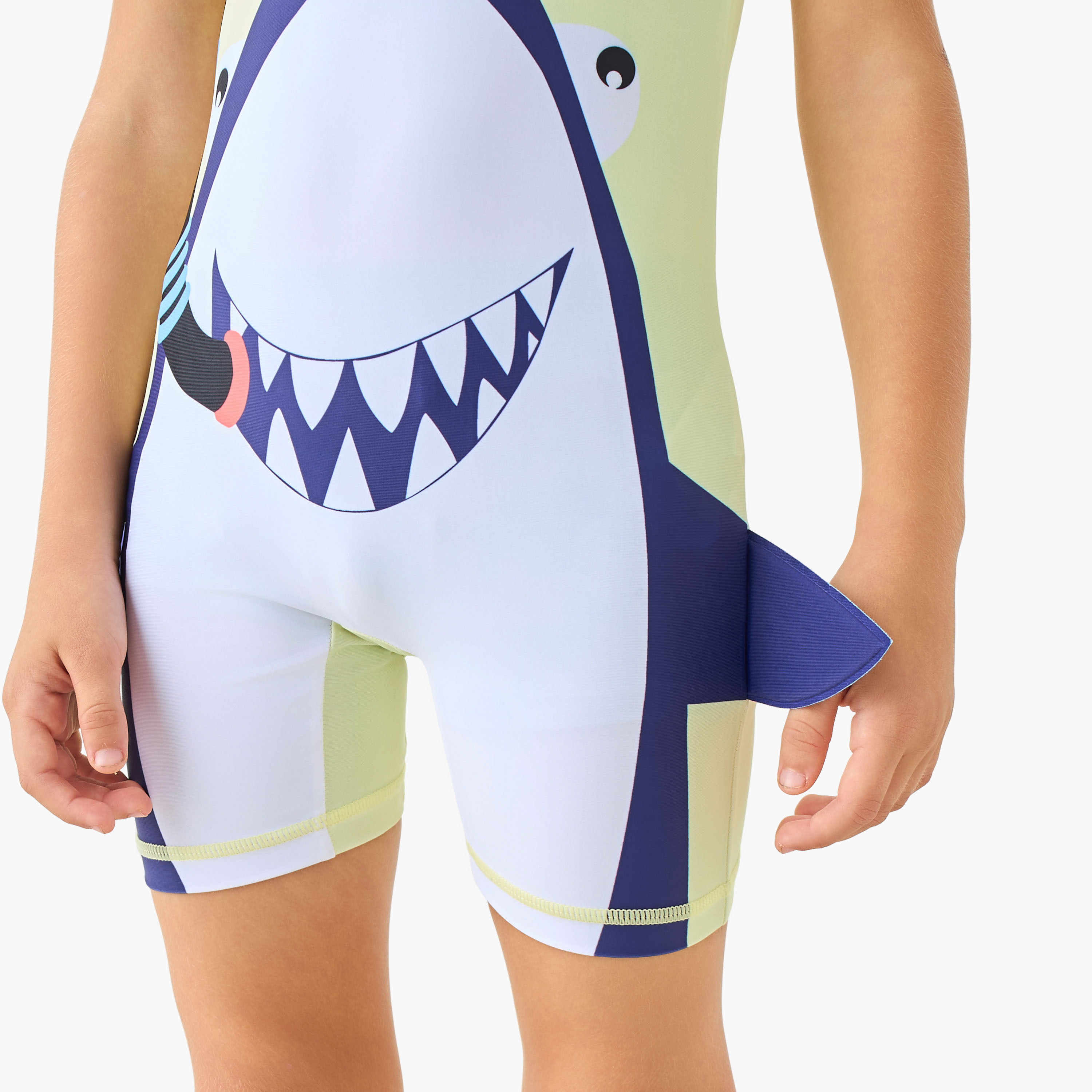 Juniors Boys Shark Print Swimsuit-sports-boys-clothing-swimwear-image-5