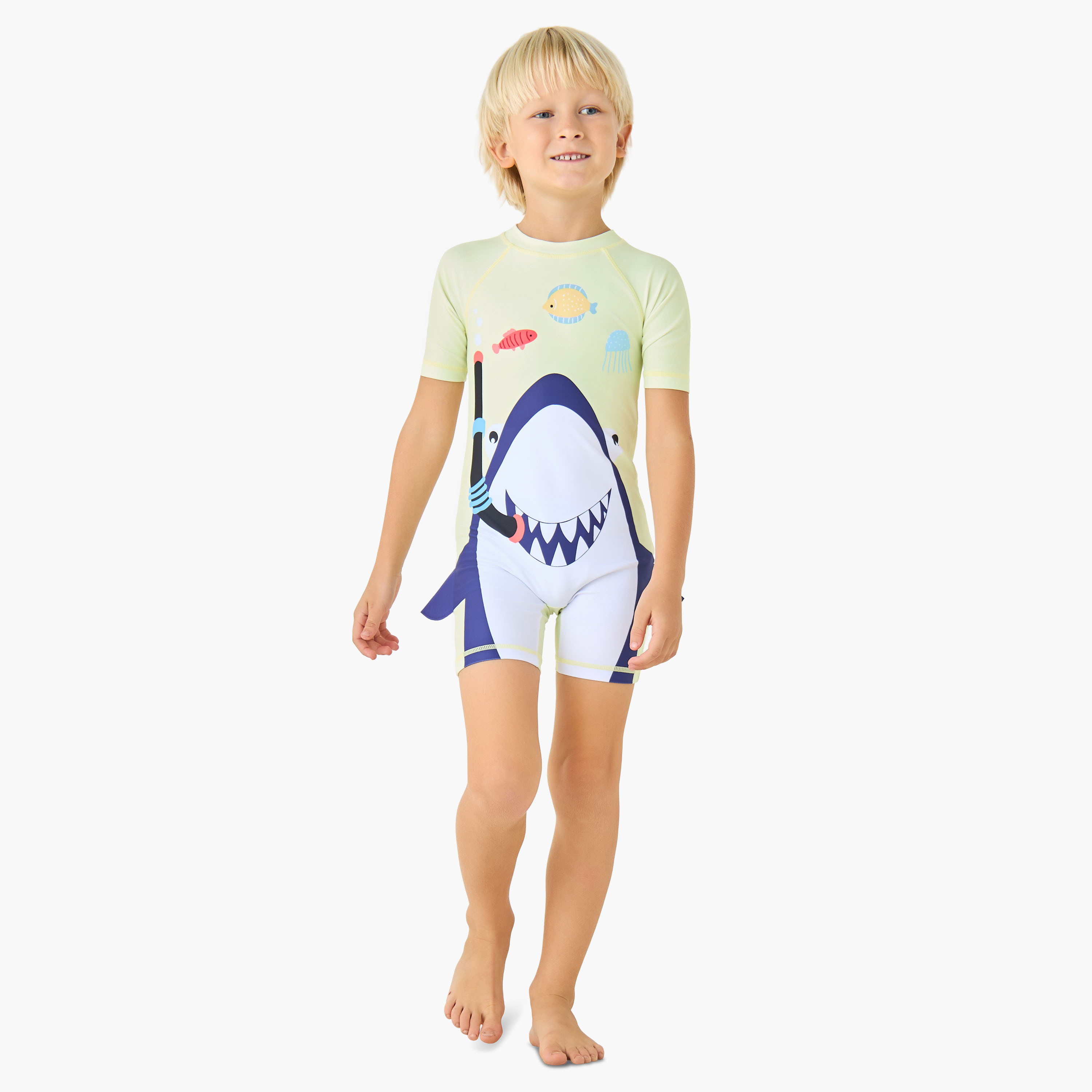 Juniors Boys Shark Print Swimsuit-sports-boys-clothing-swimwear-image-6
