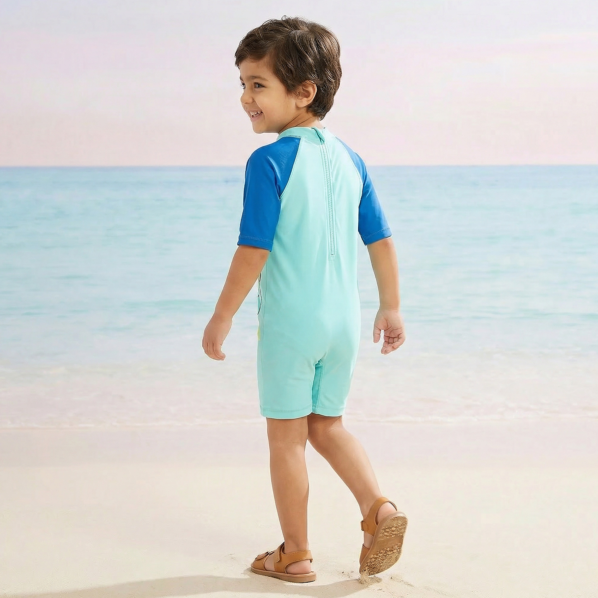 Juniors Boys Dinosaur Print Swimsuit-sports-boys-clothing-swimwear-image-4