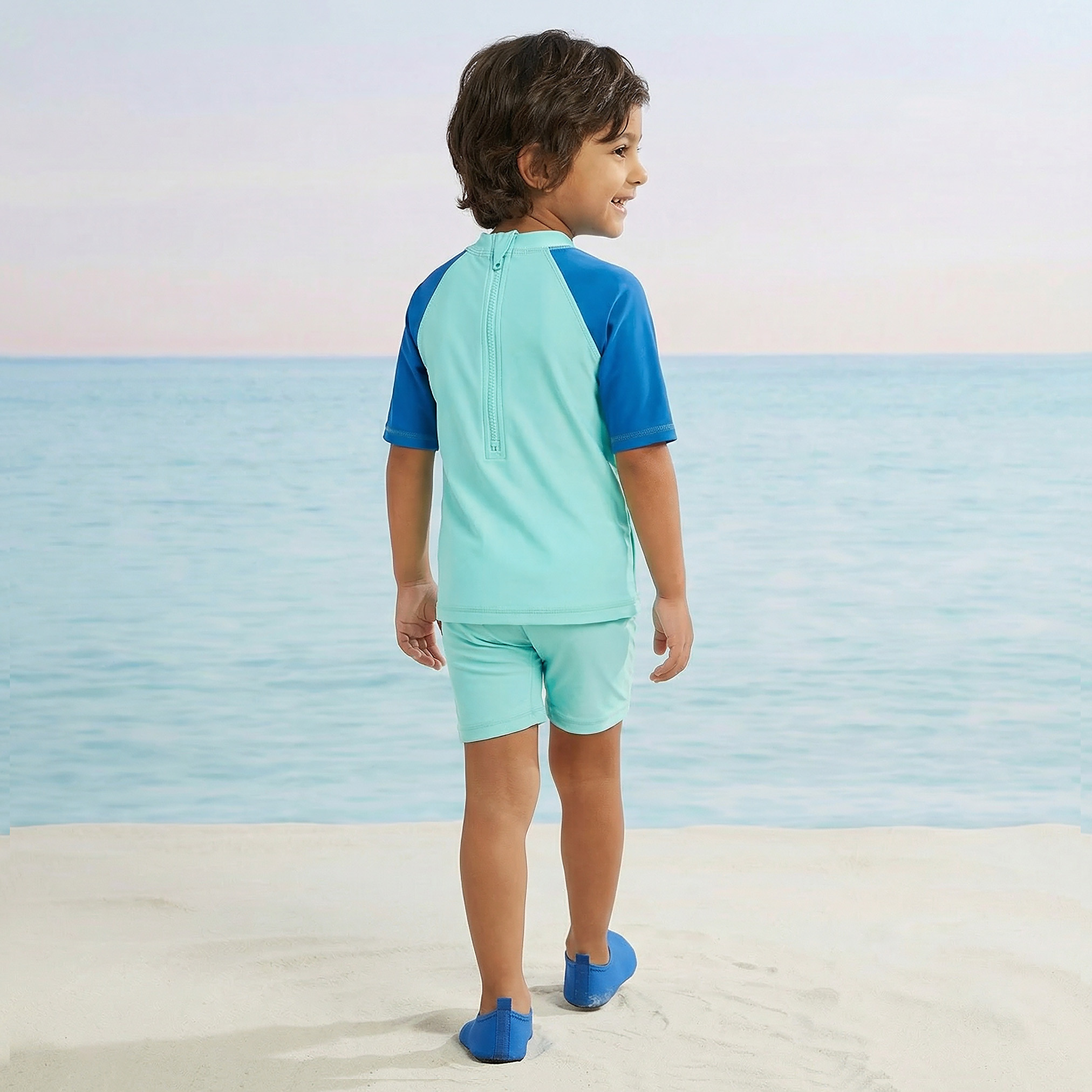Juniors Boys Dinosaur Print Swimsuit-sports-boys-clothing-swimwear-image-8