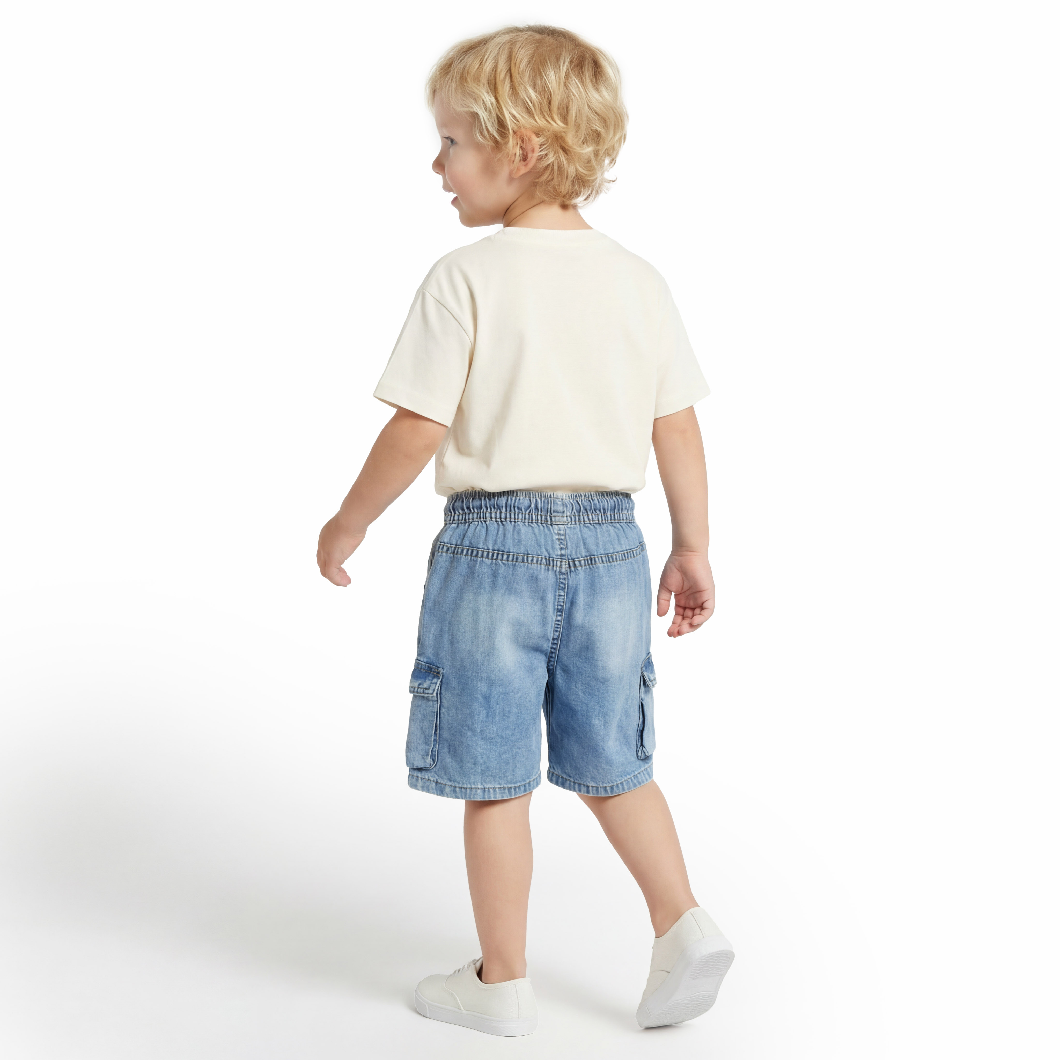 شورت دينم برباط خصر وجيوب كارجو من جونيورز-boys-clothing-bottoms-shorts-image-3