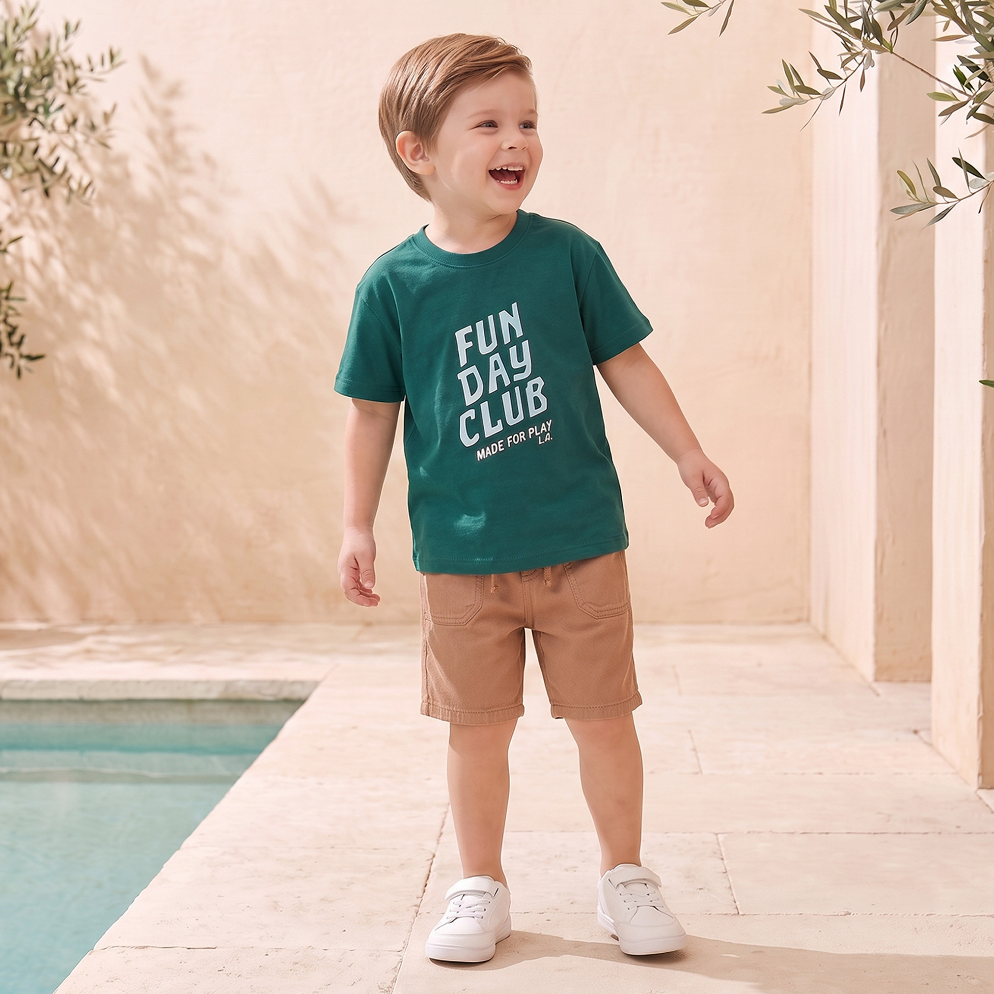 Juniors Drawstring Waist Shorts with Pockets-baby-boys-clothing-bottoms-shorts-image-2