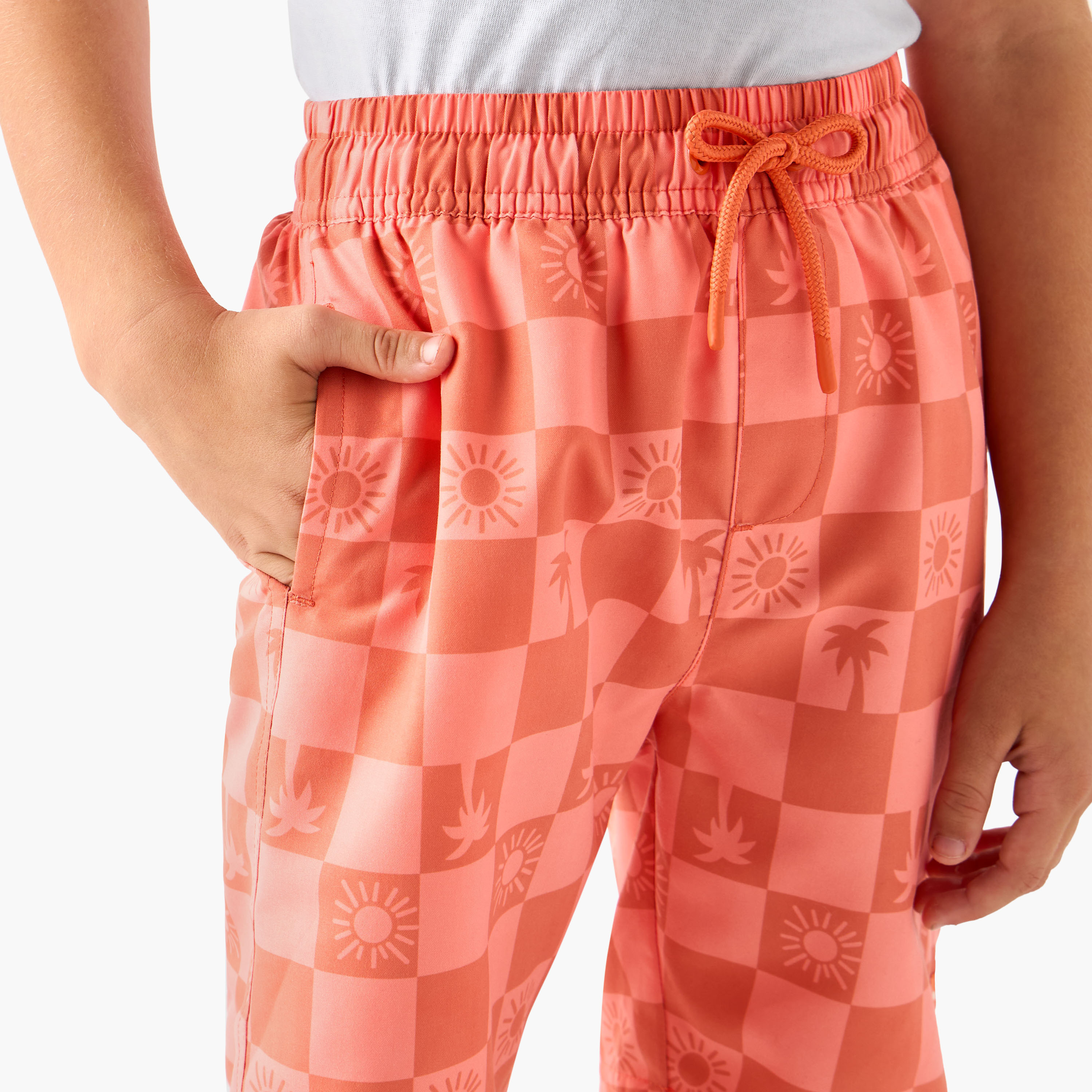 شورت سباحة بخصر برباط للأولاد من جونيورز-boys-clothing-swimwear-image-2