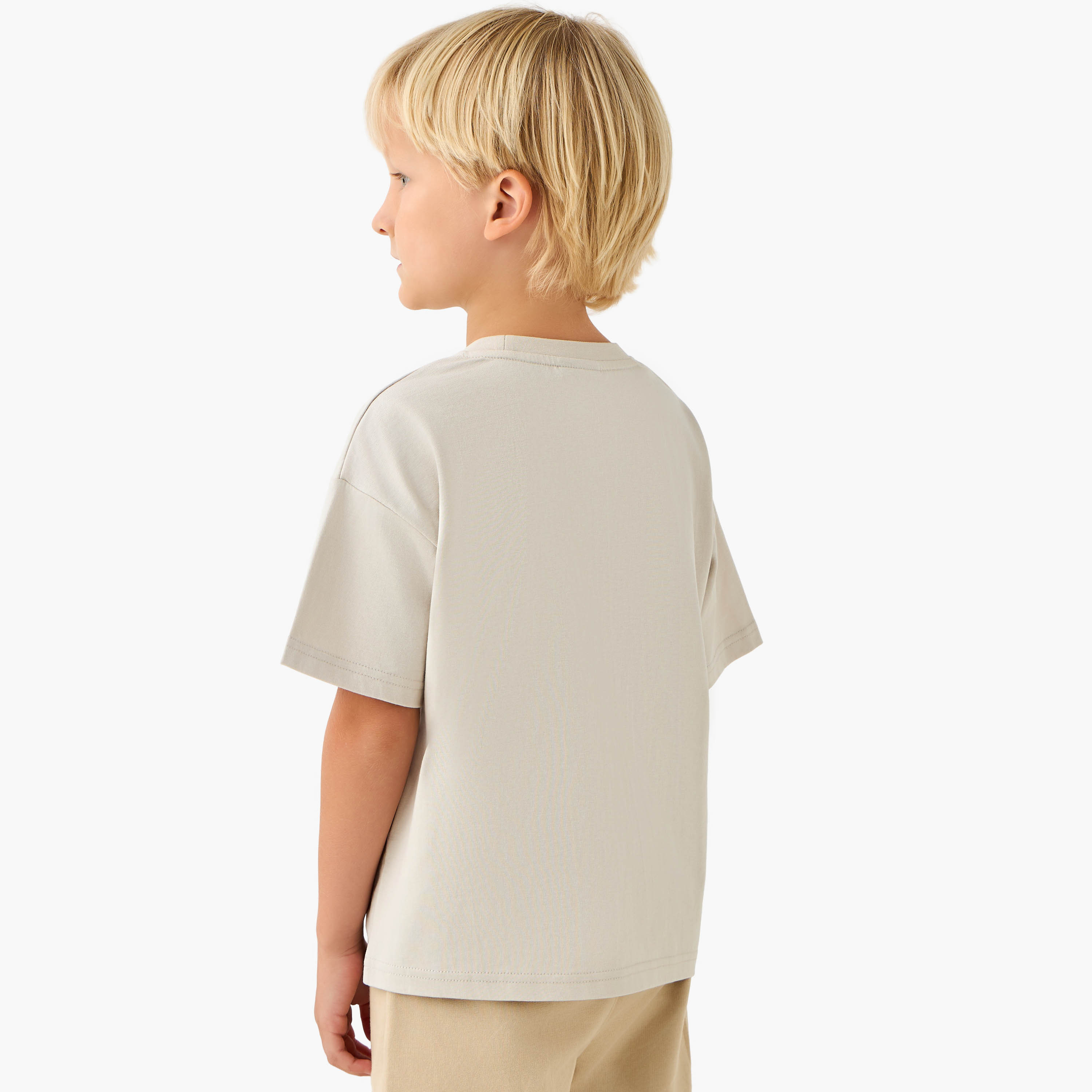 XYZ Crew Neck Short Sleeve T-shirt with Pocket-boys-clothing-sportswear-tops-image-3