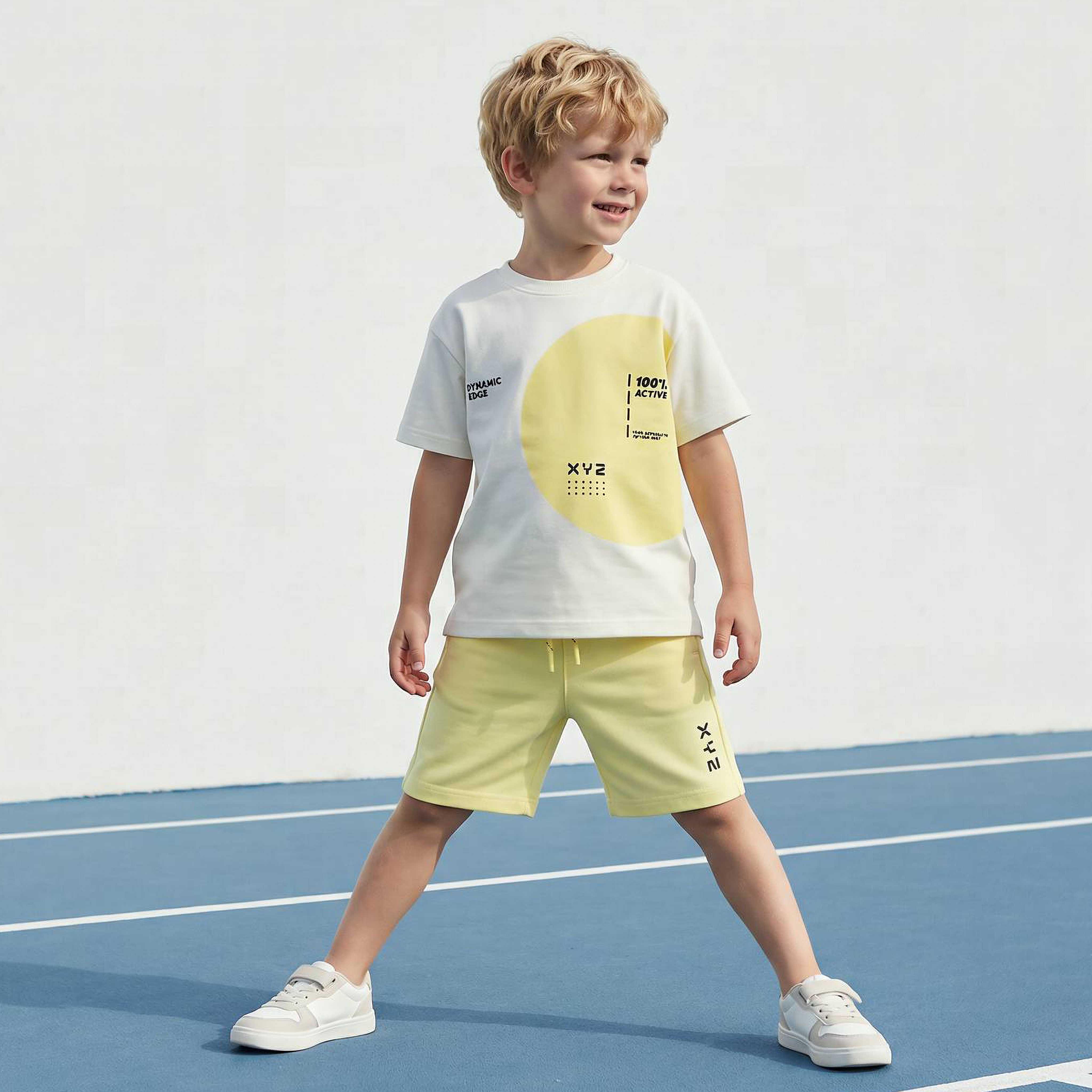 XYZ Crew Neck Short Sleeves T-shirt with Graphic Print-boys-clothing-tshirtsandpolos-image-2