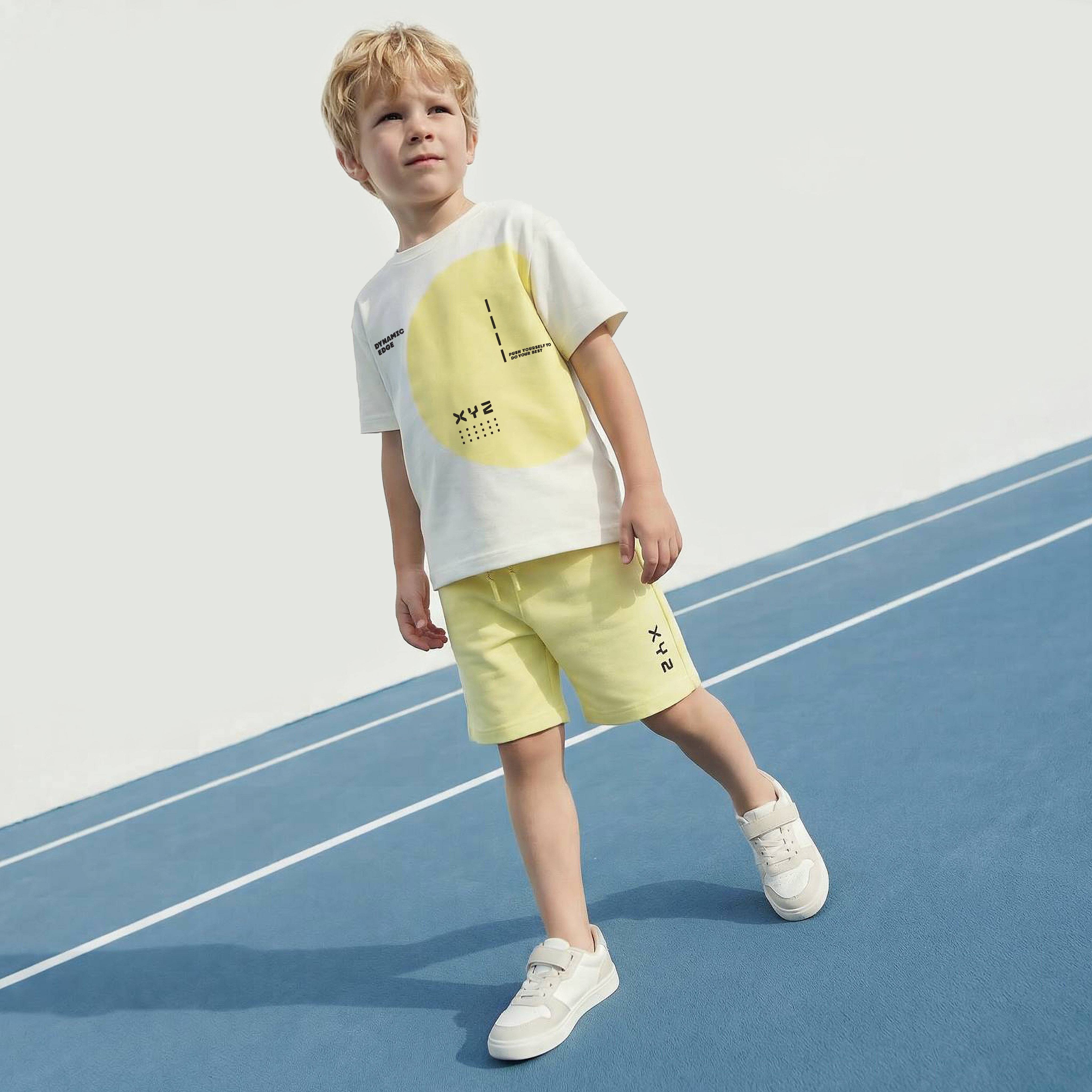 XYZ Crew Neck Short Sleeves T-shirt with Graphic Print-boys-clothing-tshirtsandpolos-image-5