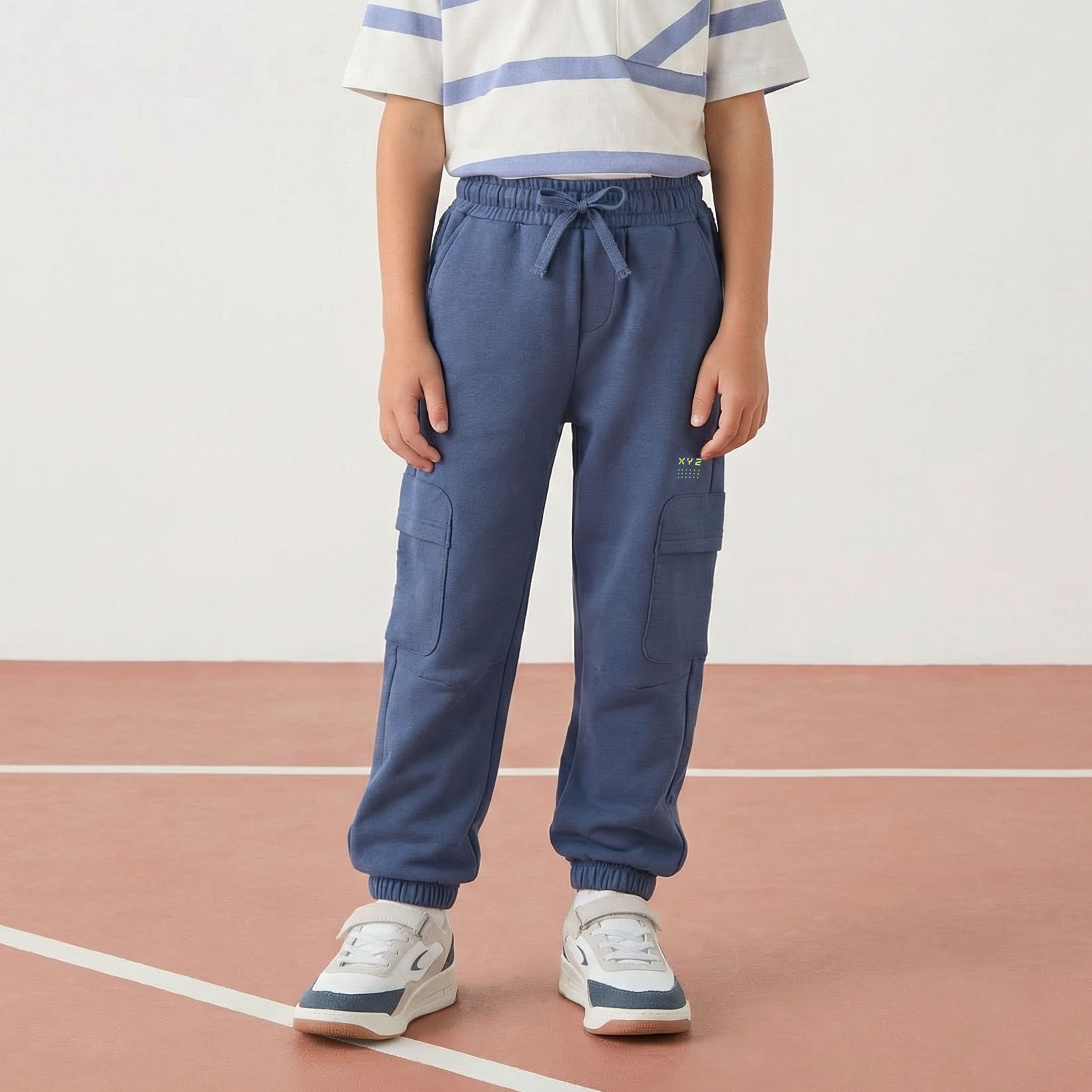 بنطلون رياضي بخصر برباط مع جيوب من إكس واي زد-boys-clothing-bottoms-joggersandtrackpants-image-5
