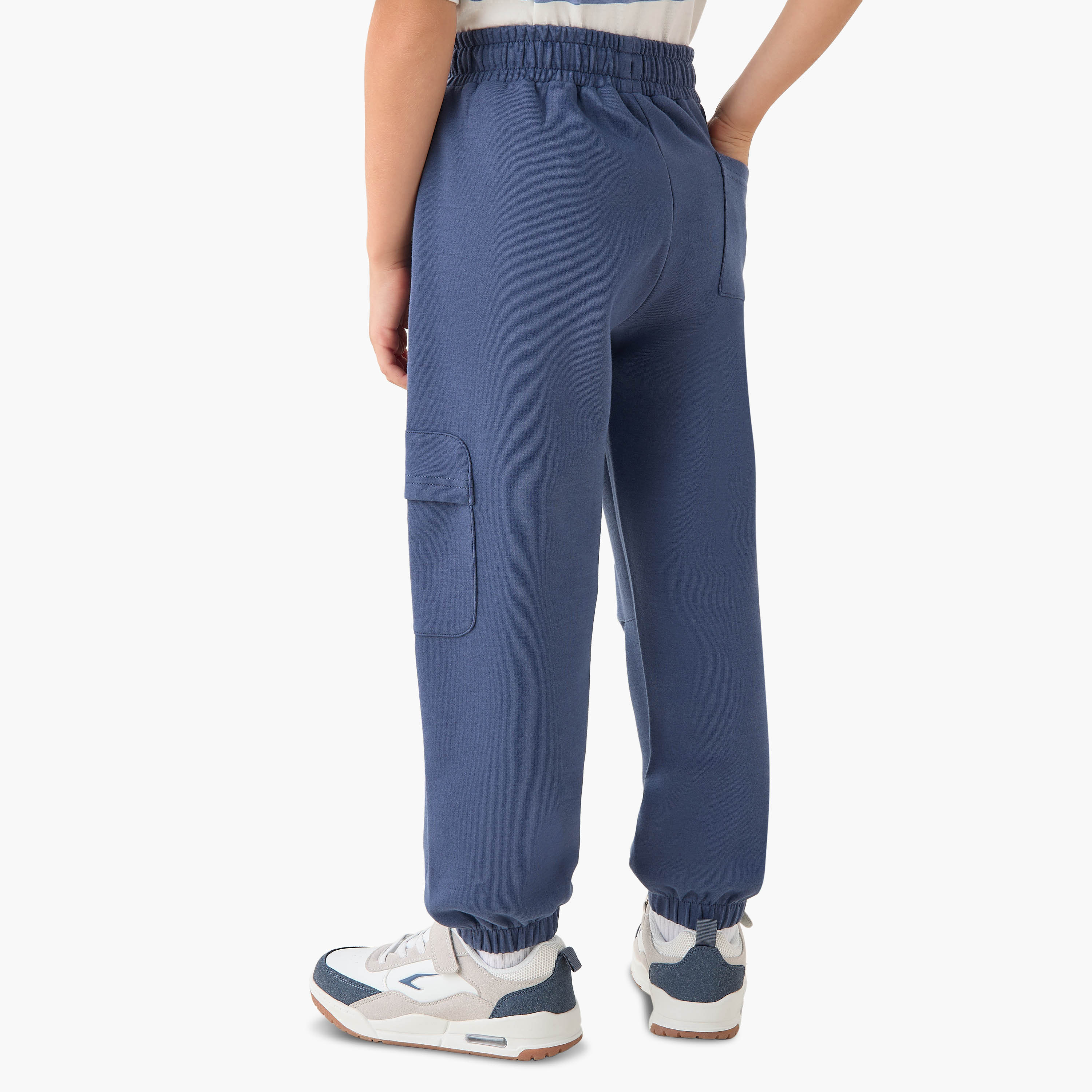 بنطلون رياضي بخصر برباط مع جيوب من إكس واي زد-boys-clothing-bottoms-joggersandtrackpants-image-3