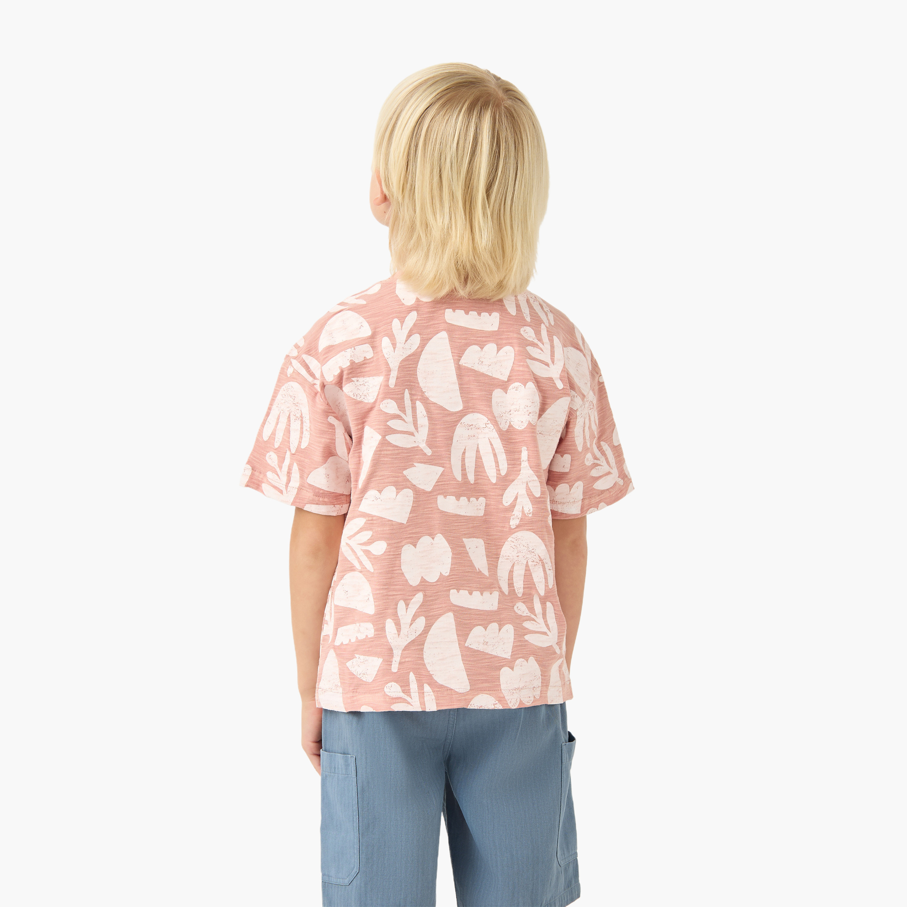 Eligo Crew Neck Short Sleeve T-shirt with Print-boys-clothing-tshirtsandpolos-image-3