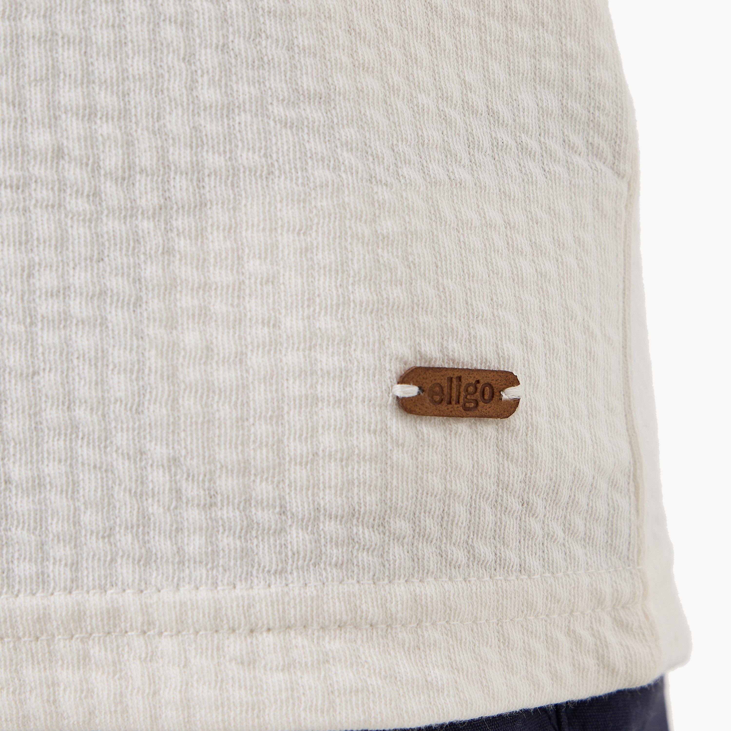 Eligo Collared Short Sleeve Polo T-shirt with Texture-boys-clothing-tshirtsandpolos-image-6