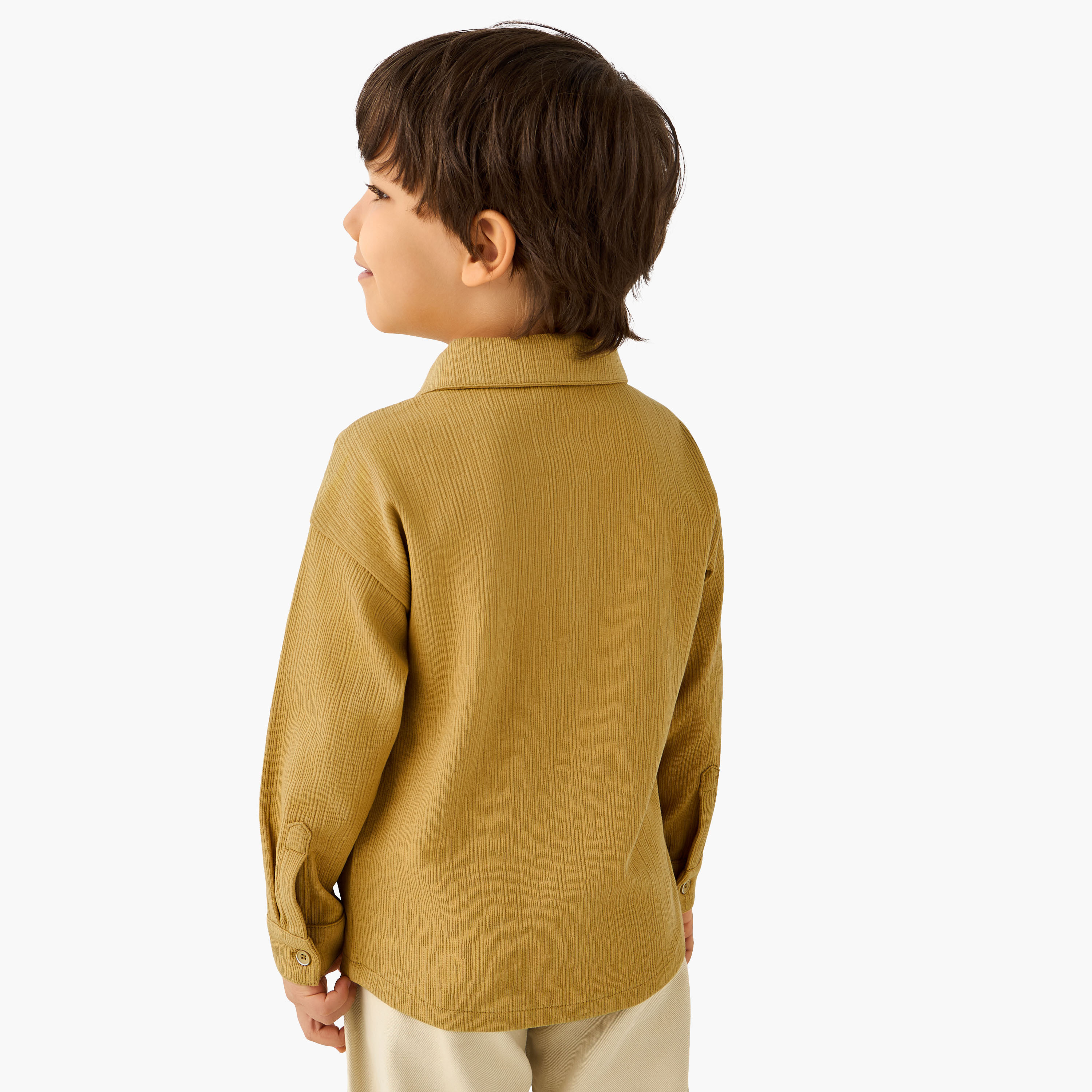 Eligo Long Sleeve Shirt with Texture-boys-clothing-shirts-image-3
