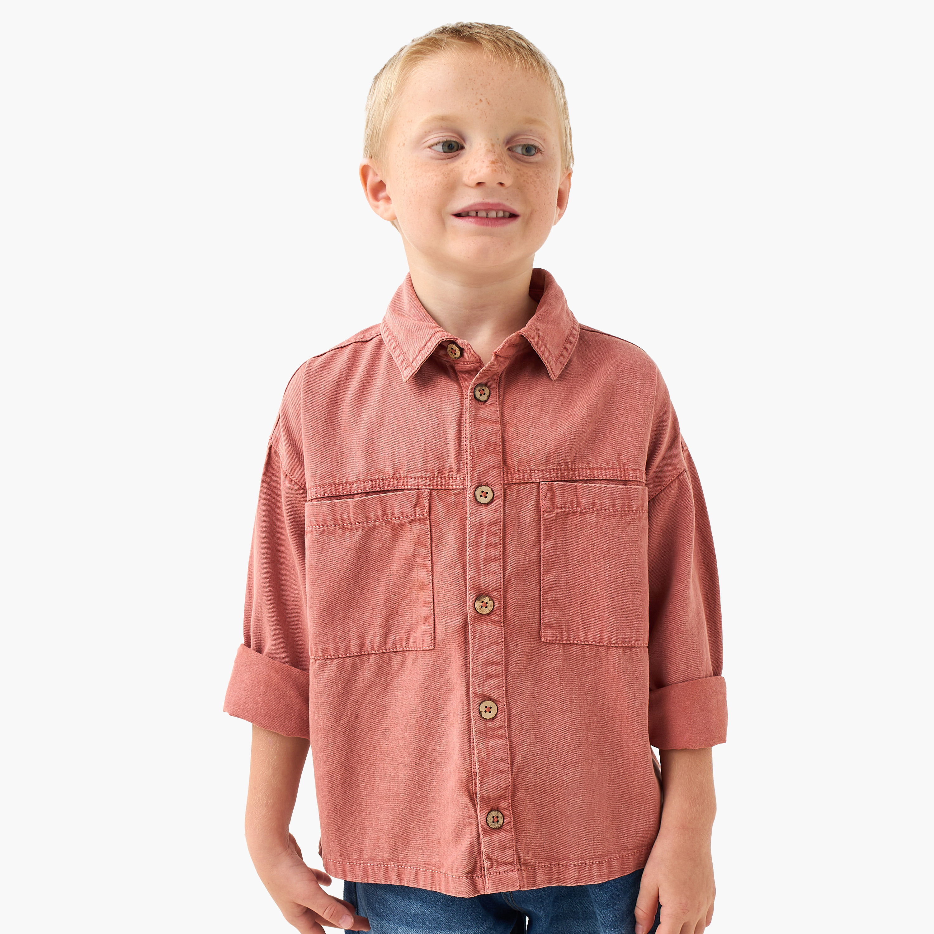 Eligo Long Sleeves Shirt with Pockets-boys-clothing-shirts-image-1