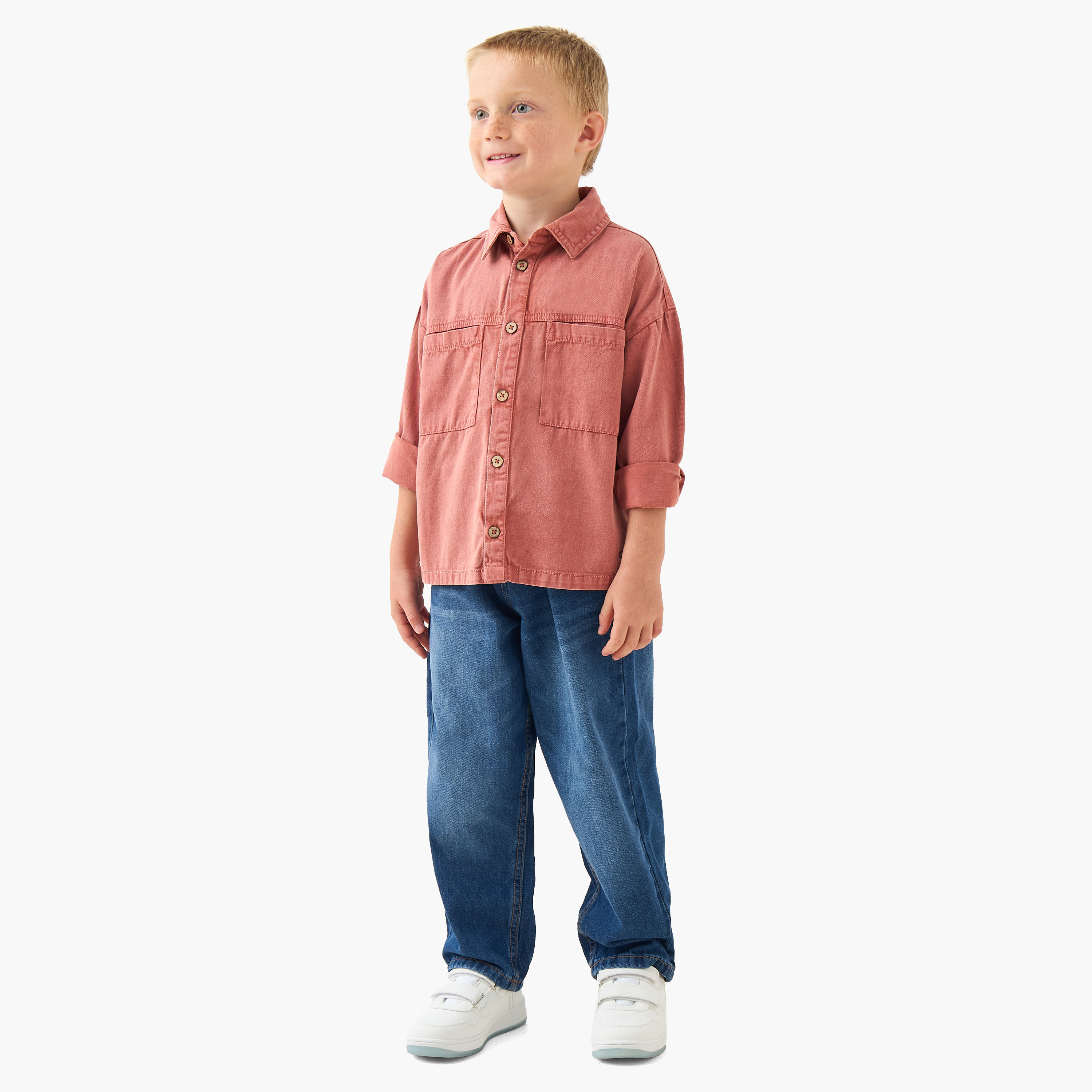 Eligo Long Sleeves Shirt with Pockets-boys-clothing-shirts-image-2