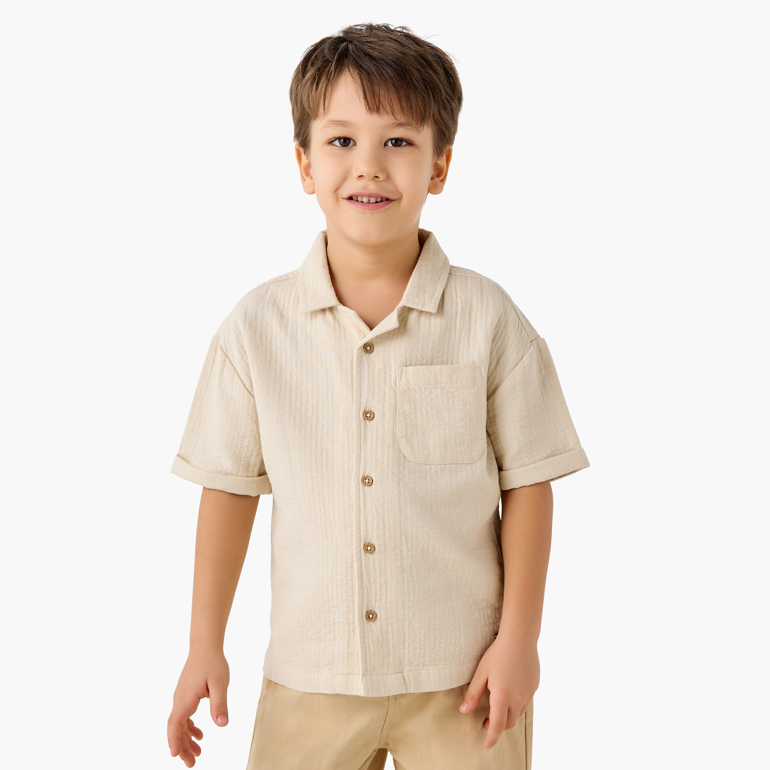 Eligo Short Sleeves Shirt with Pockets-boys-clothing-shirts-image-1